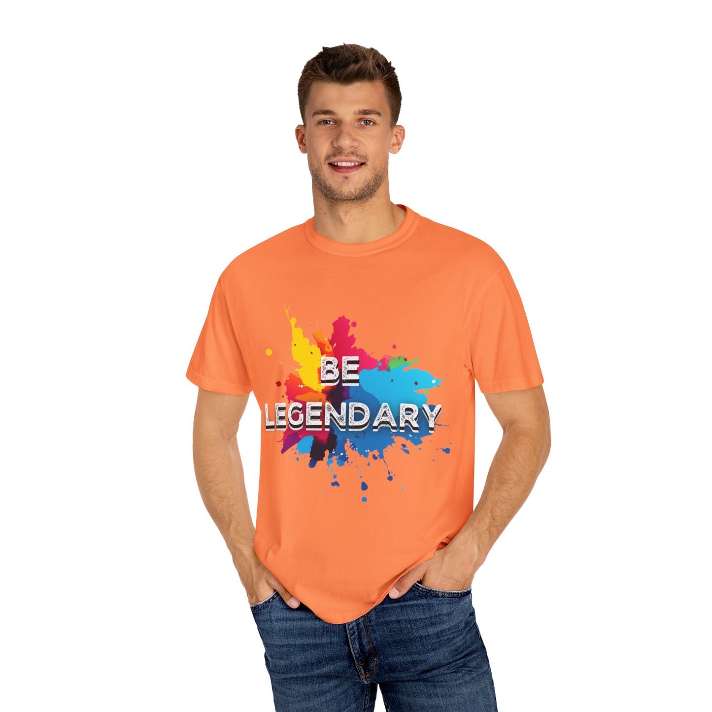 Be Legendary "The Passover" Colorful Inspirational T-Shirt - 'Be Legendary' Print