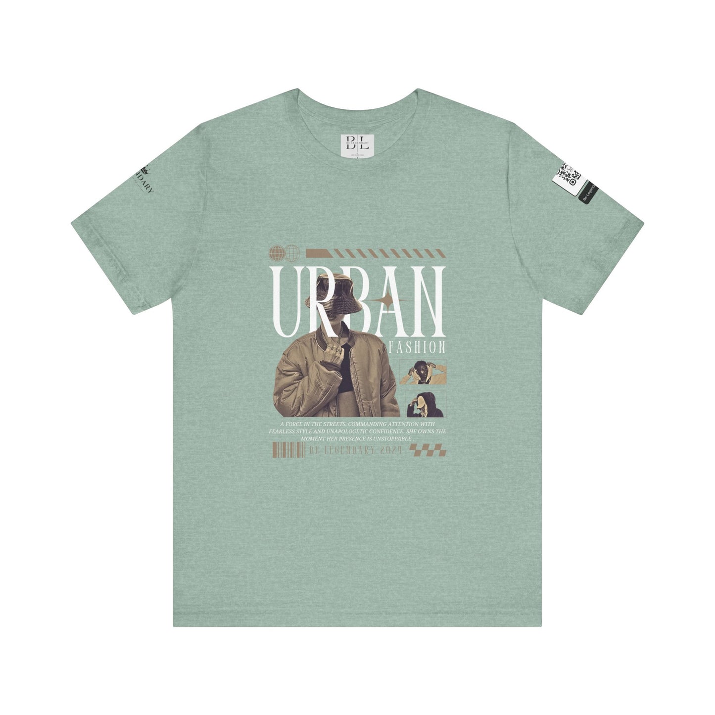 Be Legendary "Hail Mary" Urban Fashion Unisex Tee - Casual Streetwear, Perfect for Everyday Style