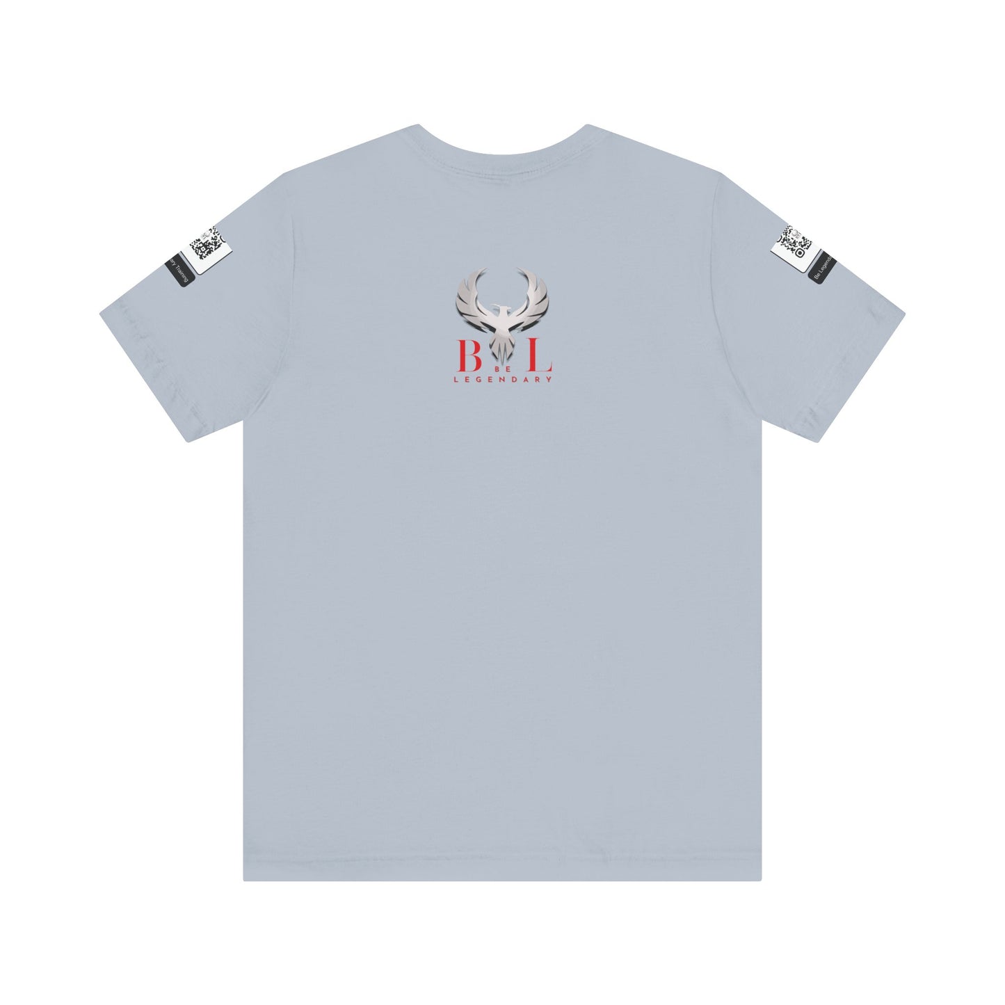 Be Legendary "Never Quit" Unisex Tee - Motivational Short Sleeve Shirt