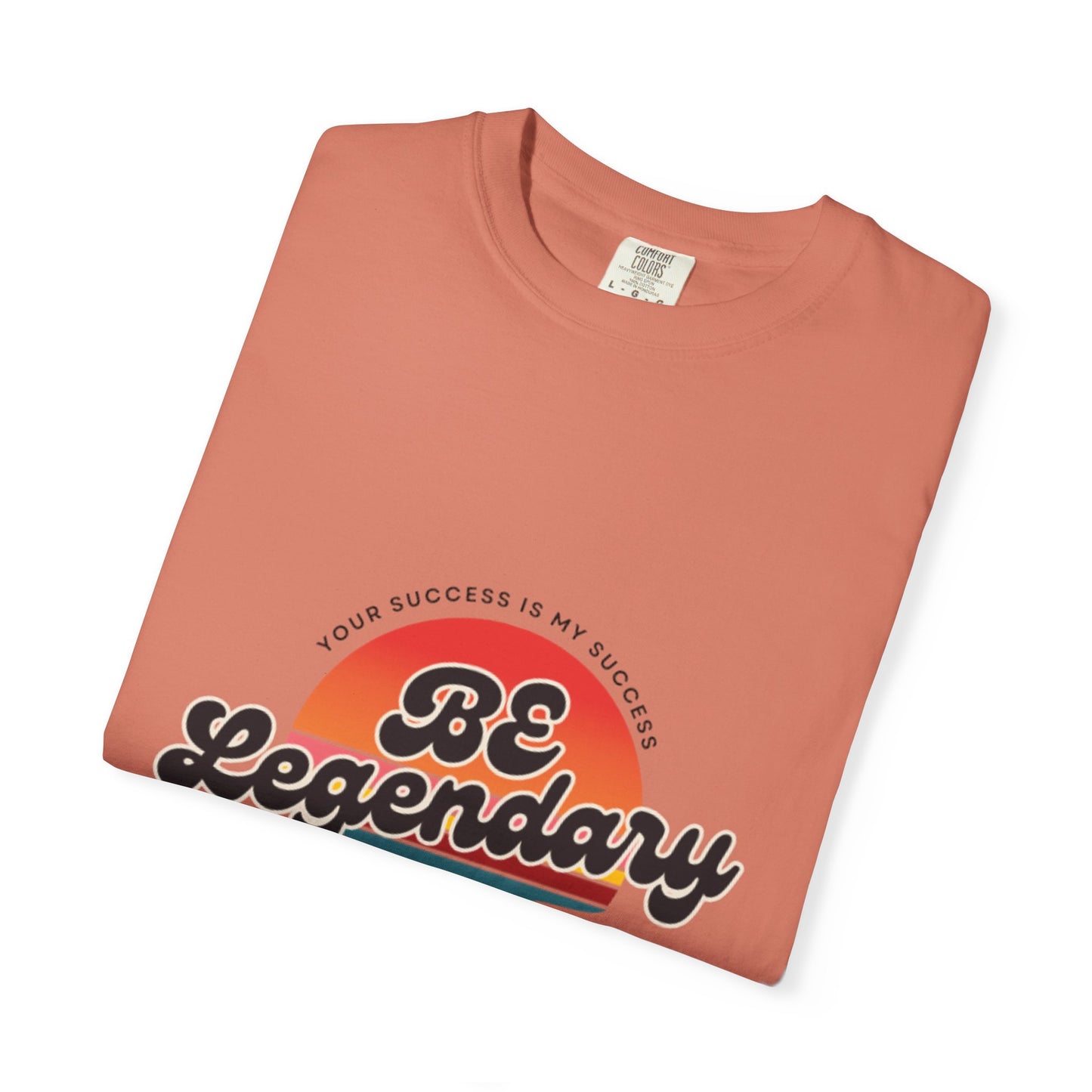 Be Legendary Unisex "Walk On Water" -Dyed T-Shirt – Motivational Tee for Success