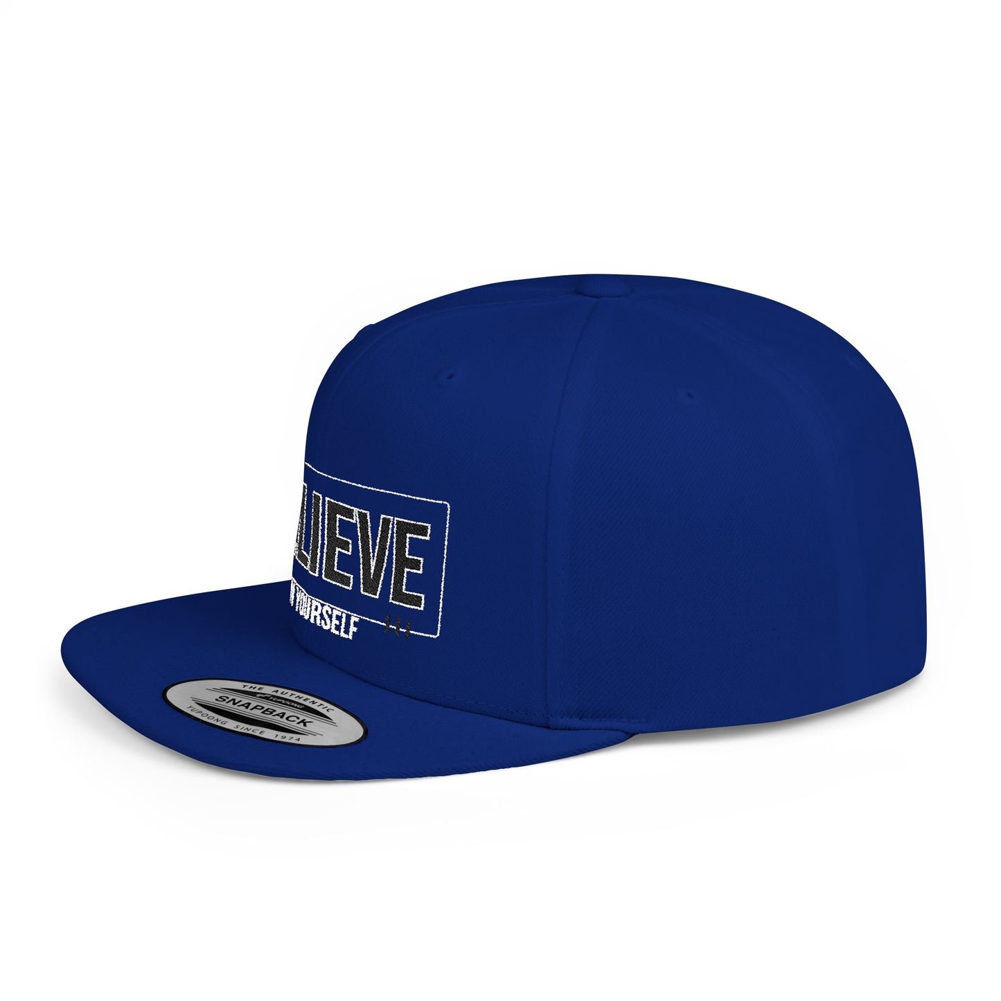 Be Legendary "The Devotional" Motivational Flat Bill Snapback Hat - Always Believe in Yourself