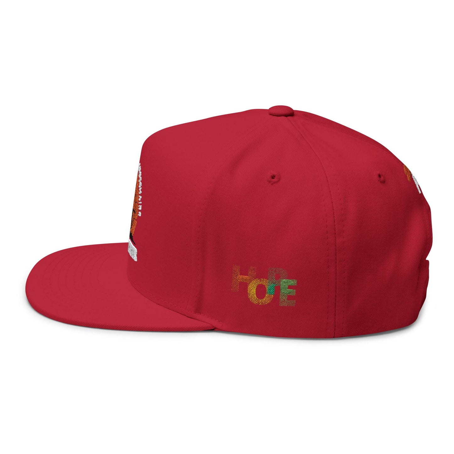 Be Legendary "War Games" Hunting Hat Embroidered Flat Bill Cap - Retro Reindeer Design