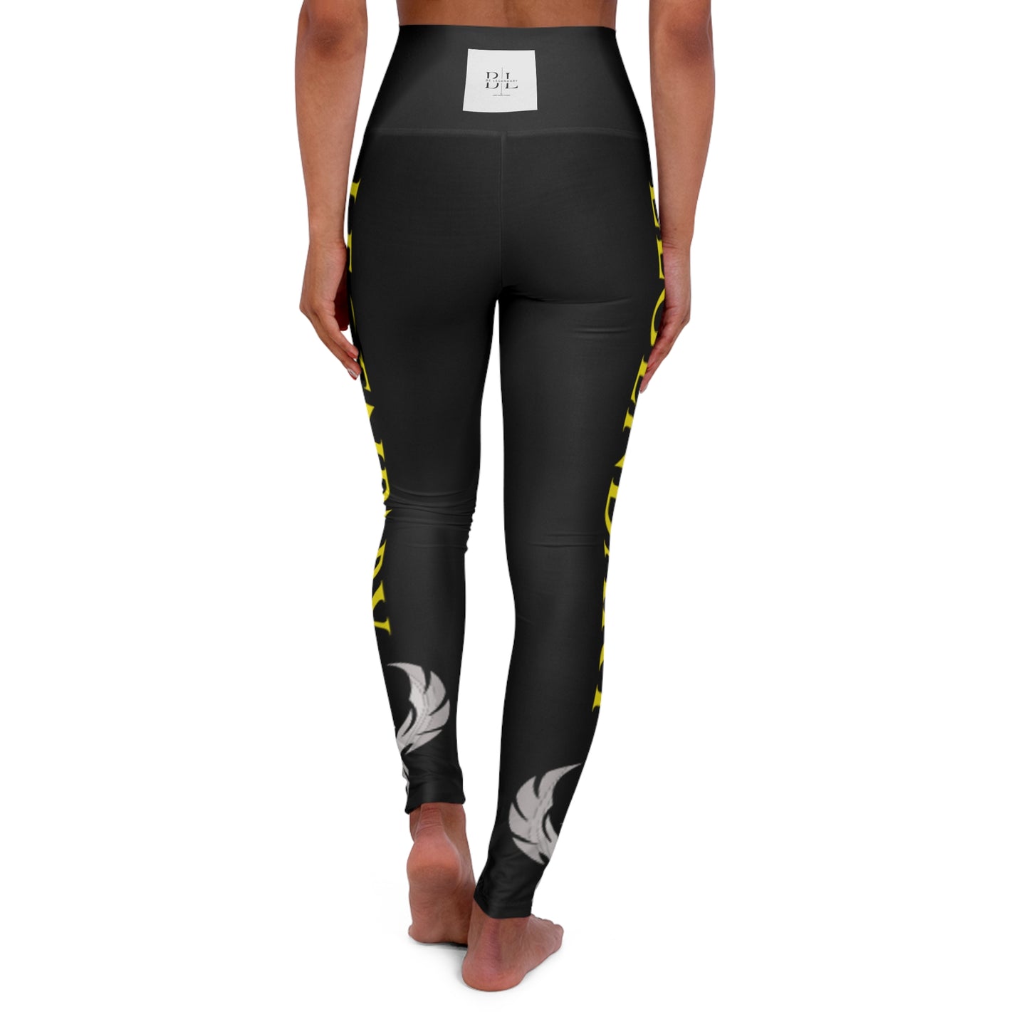 Be Legendary "Good Lawd" High Waisted Yoga Leggings - Stylish & Comfortable Activewear for Fitness Enthusiasts