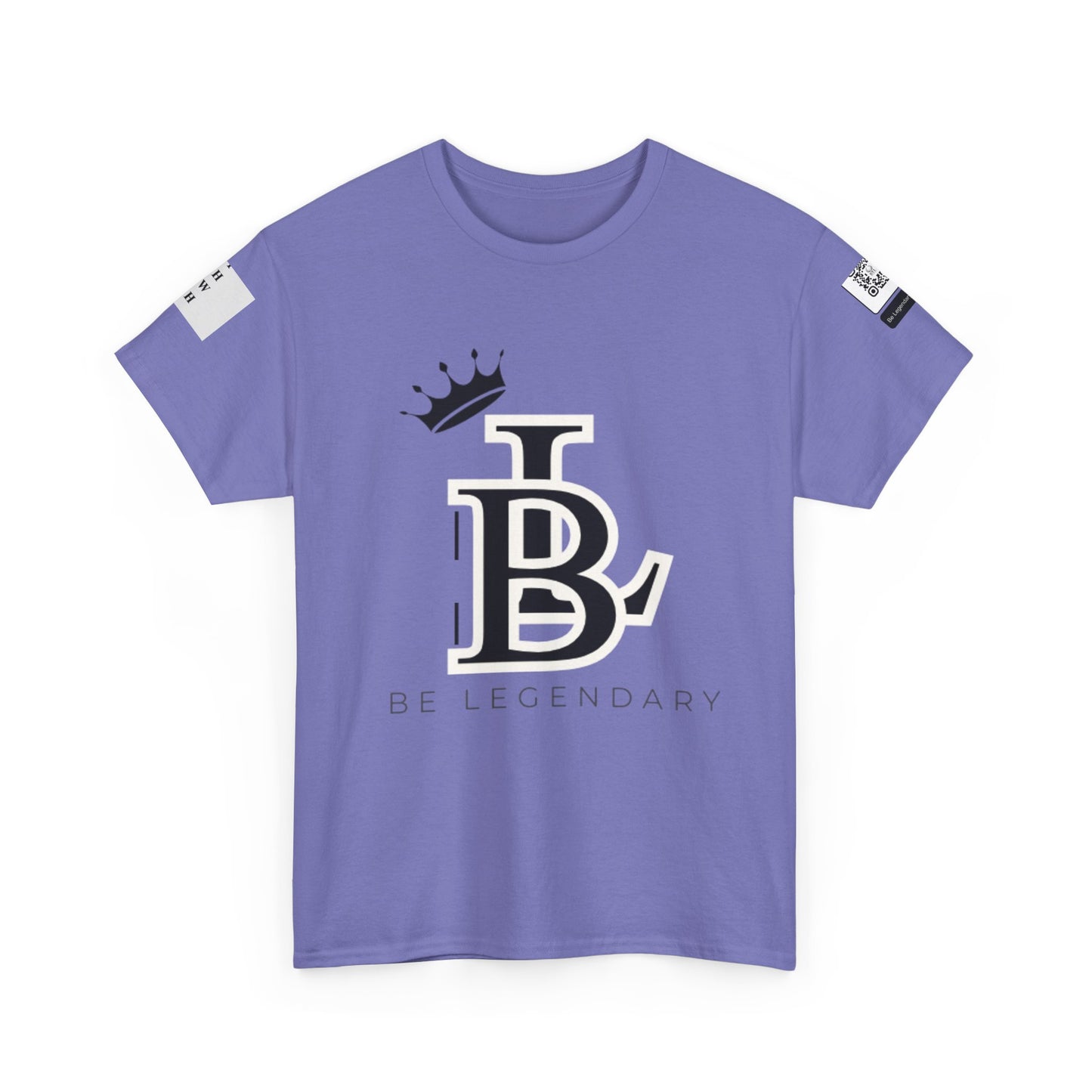 Be Legendary Unisex "King of Kings" Heavy Cotton Tee - Graphic T-Shirt for Inspiration and Motivation