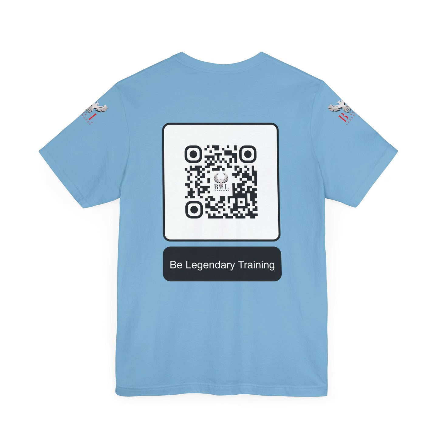 Be Legendary "Nobility" Power Unisex Tee - Inspiring Short Sleeve Shirt with QR Code