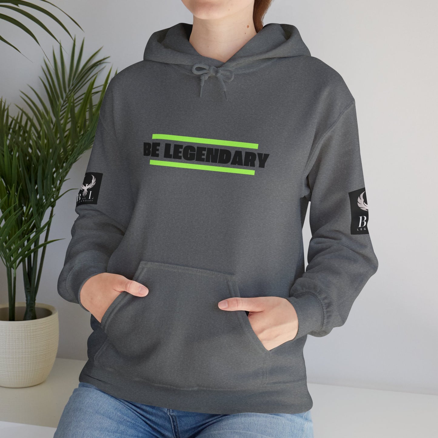 Be Legendary Unisex "PTSO" Hoodie | Motivational Sweatshirt for Active Lifestyles