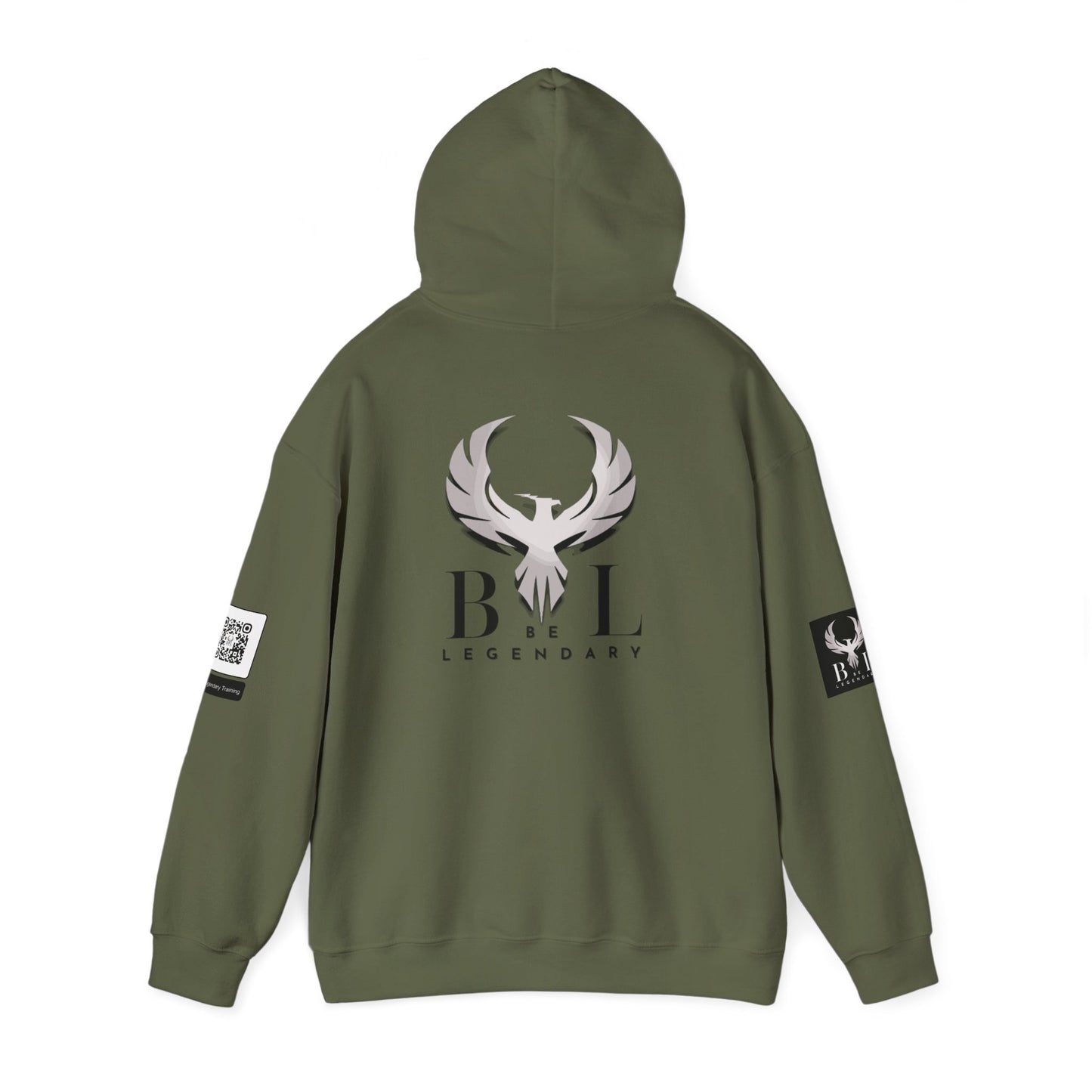 Be Legendary Unisex "The Statement" Heavy Blend Hoodie - Empowering Streetwear for Everyday Style