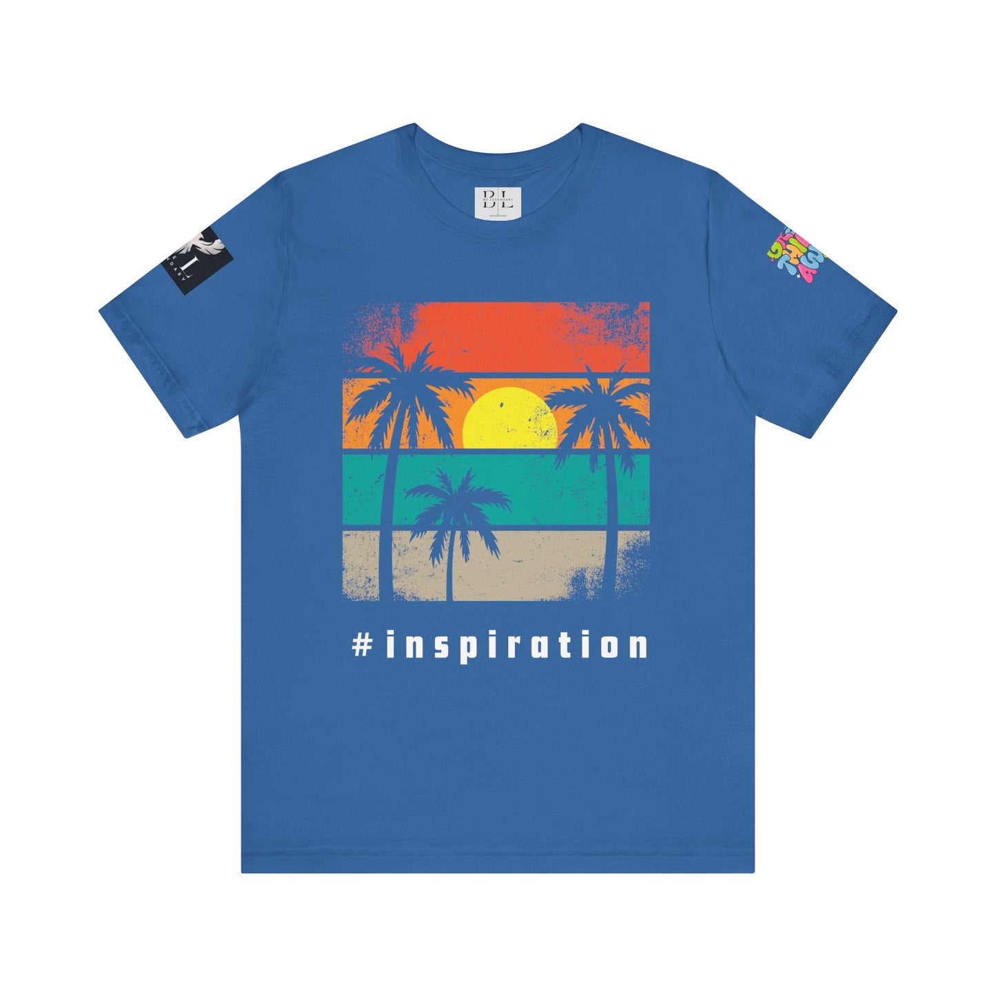 Be Legendary 'Dusk Till Damn" Sunset Inspiration Graphic Tee for Motivational Vibes