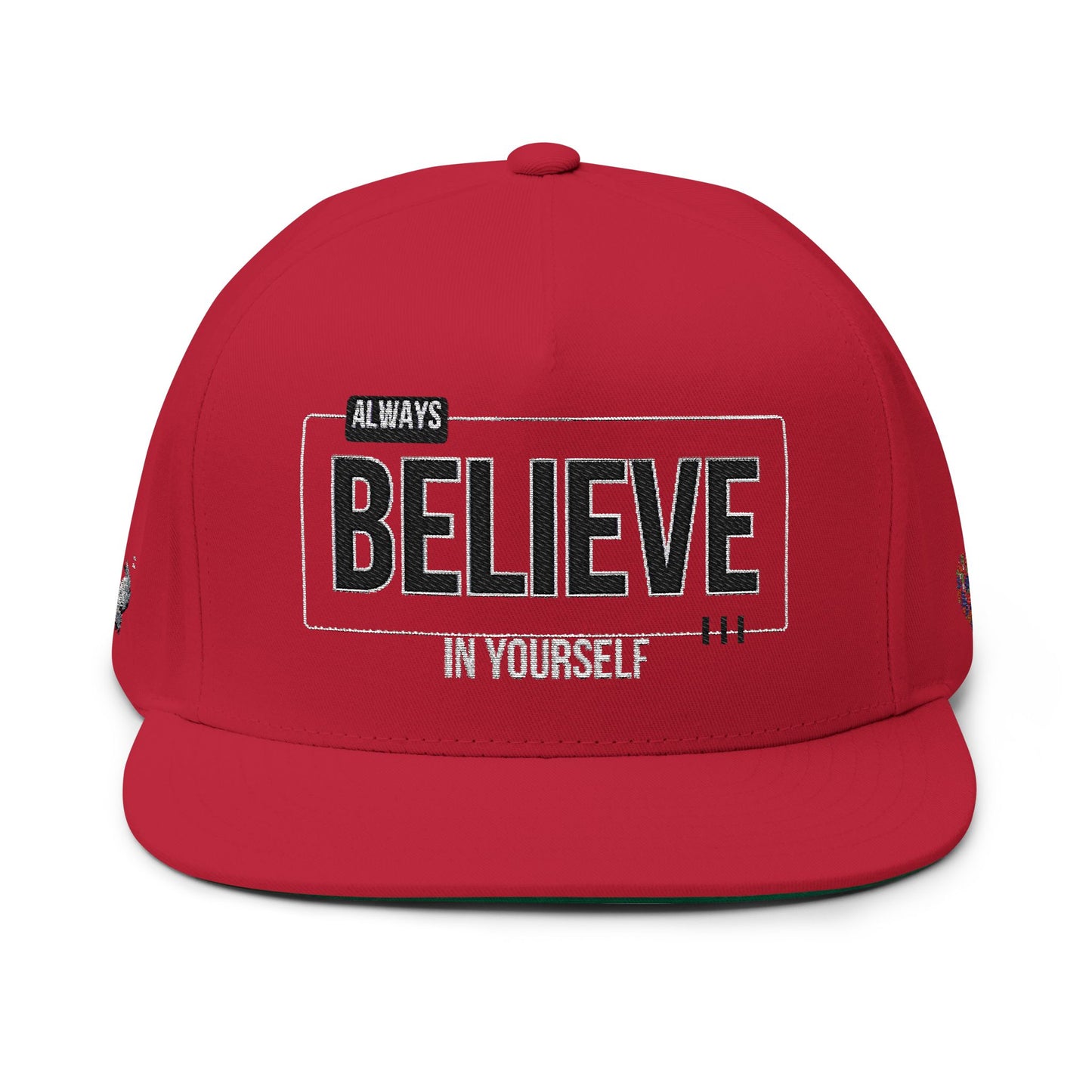 Be Legendary "The Doctrine" Inspirational Flat Bill Cap - Always Believe in Yourself
