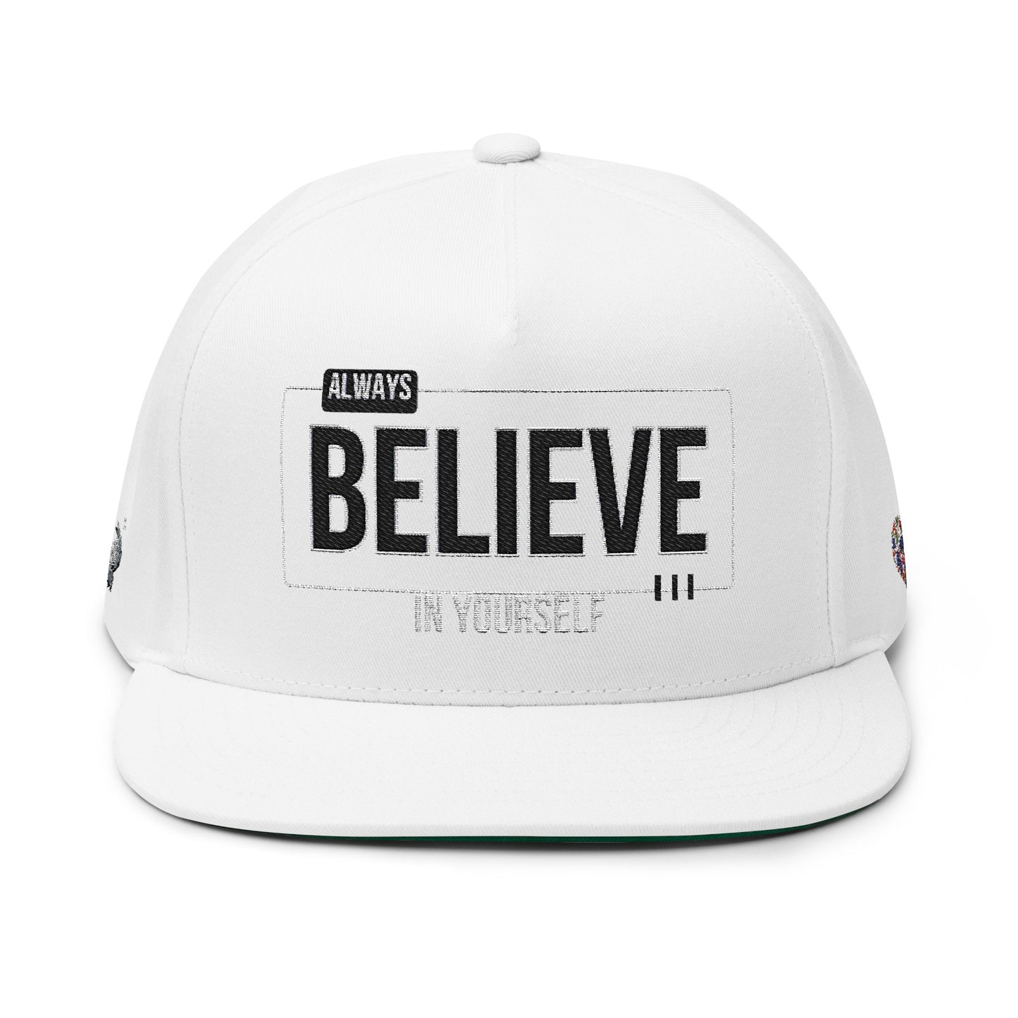 Be Legendary "The Doctrine" Inspirational Flat Bill Cap - Always Believe in Yourself
