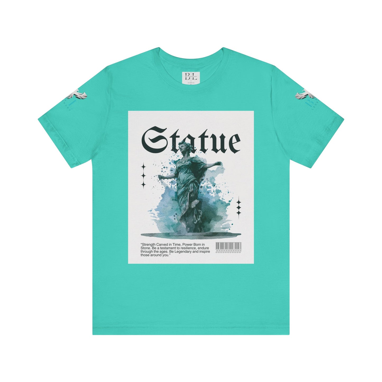 Be Legendary "Immortal" Statue Graphic Unisex Jersey Tee – Embrace Legendary Style