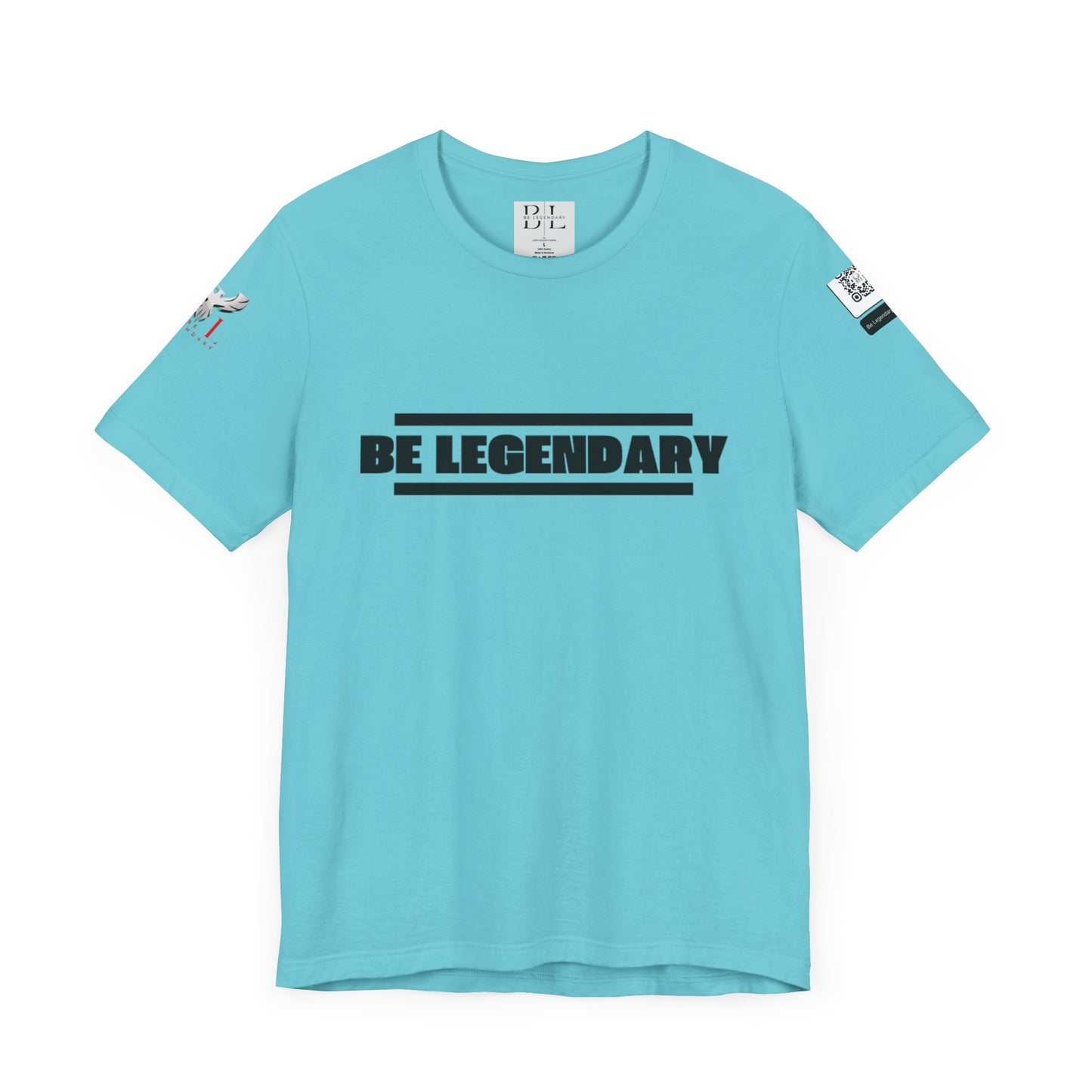 BE LEGENDARY "繁盛 幸運" Hanse Kouun Edition. Unisex Short Sleeve Tee, Graphic T-Shirt, Anime Art Apparel, Casual Wear, Gift for Him/Her