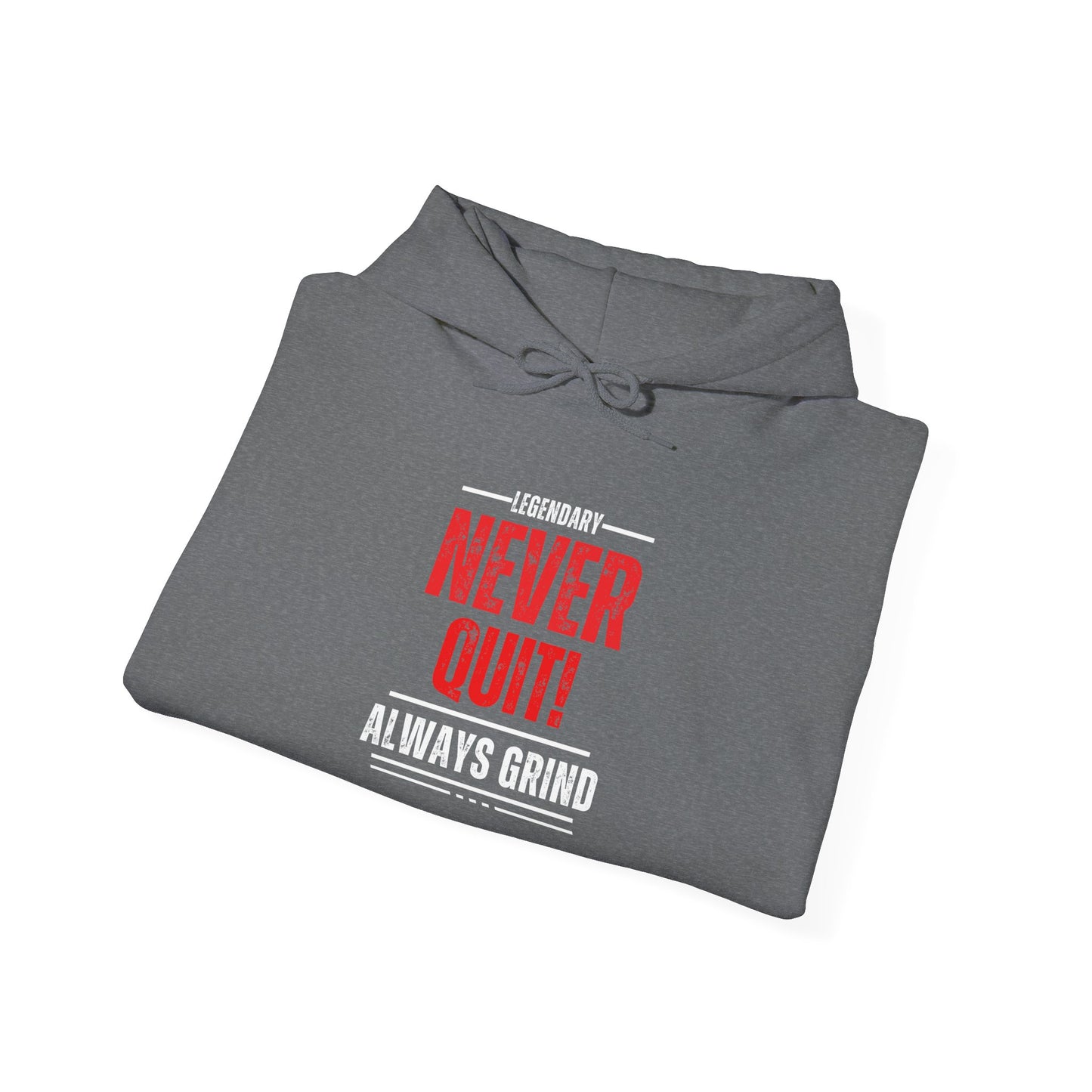 Be Legendary "American Mind State" Grind Hoodie - Unisex Heavy Blend™ Sweatshirt with Motivational Design
