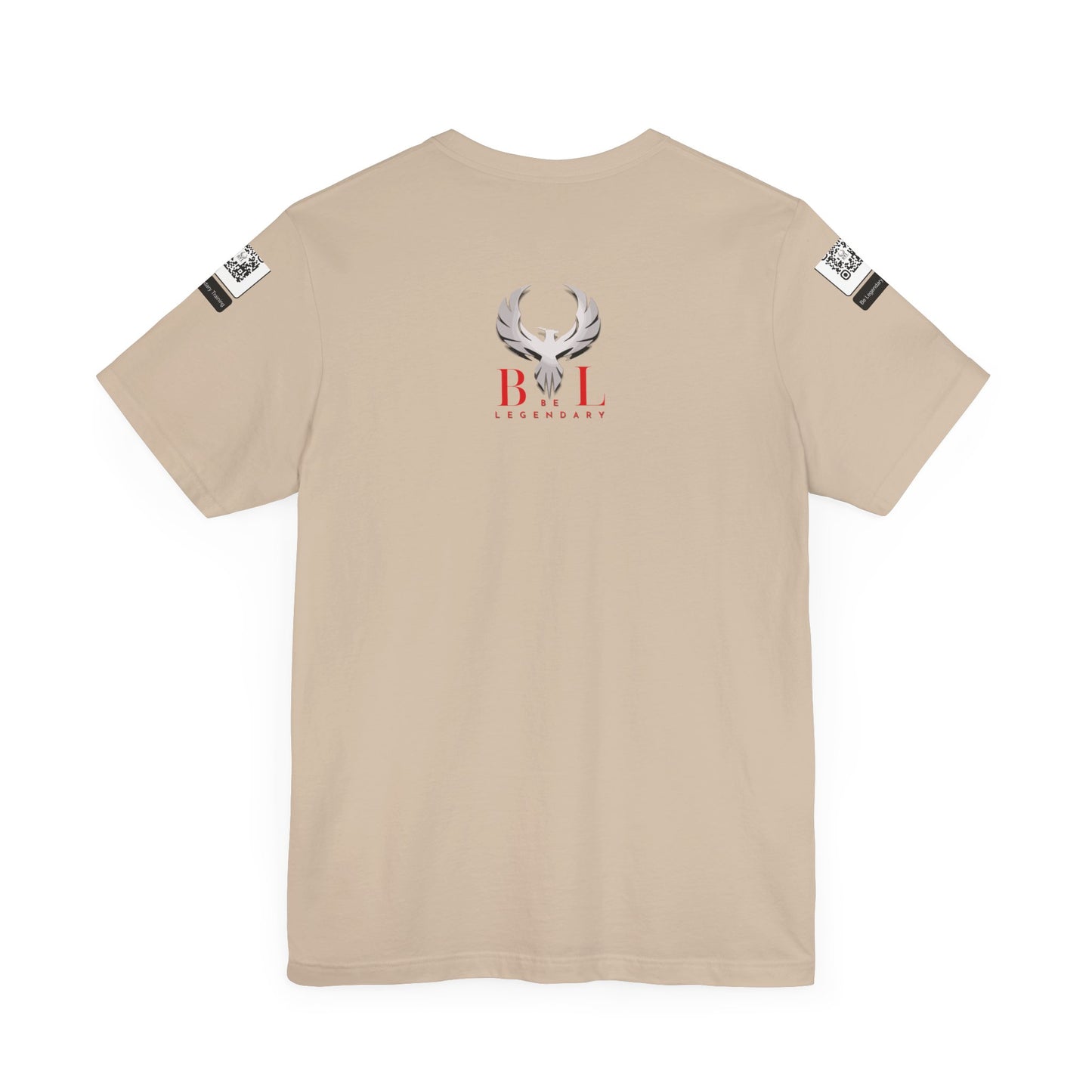 Be Legendary "Never Quit" Unisex Tee - Motivational Short Sleeve Shirt