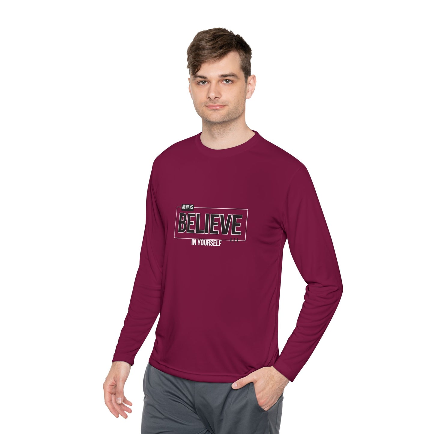Be Legendary "Game Time" Unisex Long Sleeve Tee - Always Believe | Be Legendary Design