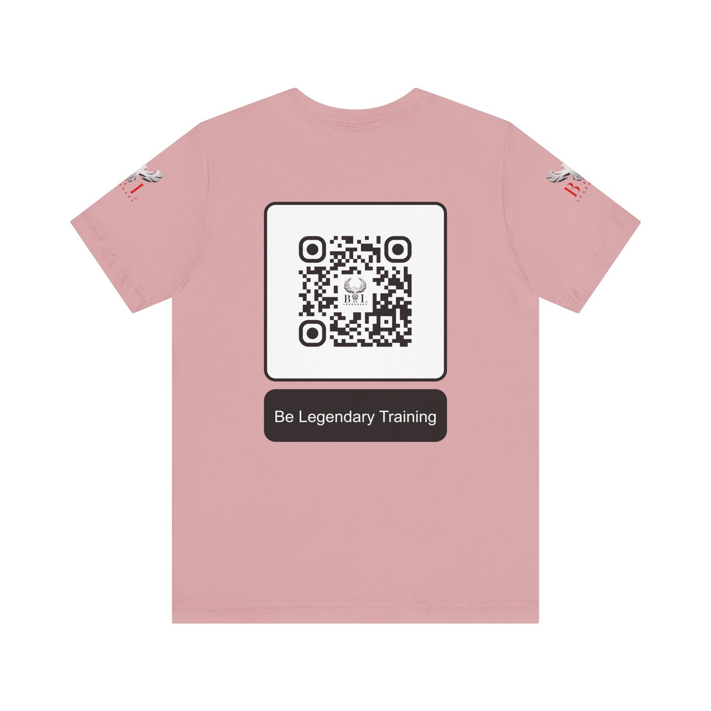 Be Legendary "Nobility" Power Unisex Tee - Inspiring Short Sleeve Shirt with QR Code