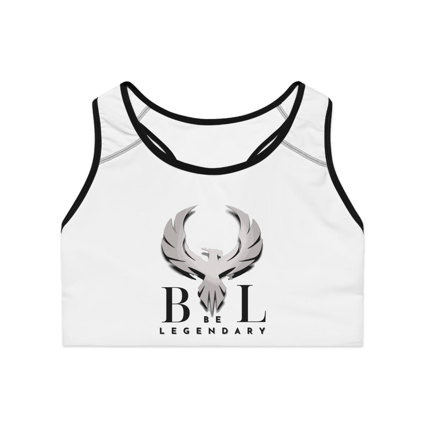 Be Legendary "Ya-Ya" Sports Bra - Motivational Activewear for Gym & Fitness Enthusiasts