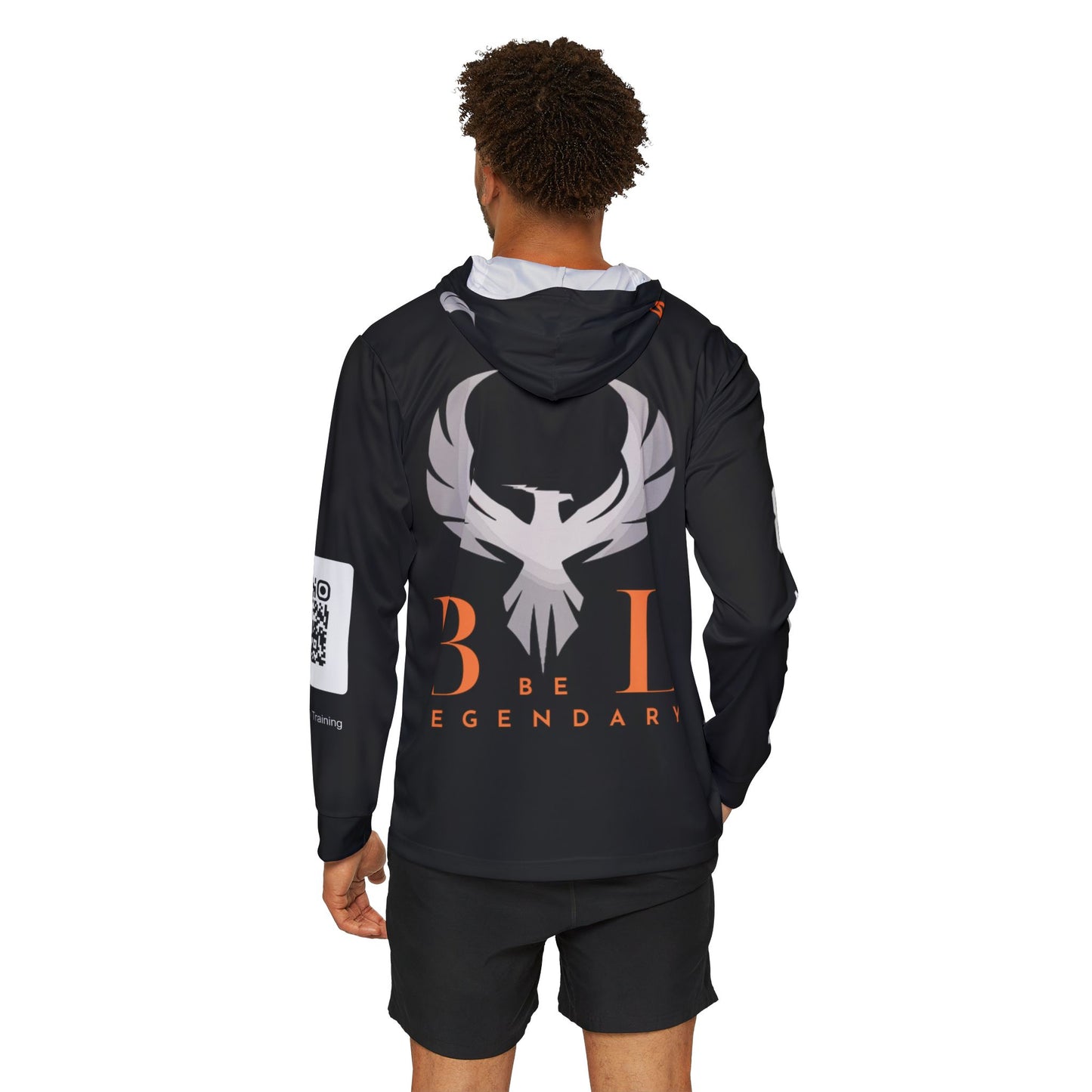Be Legendary "Rep Ur Hood" Men's Sports Warmup Hoodie - Legendary 'Never Quit' Motivation Gear