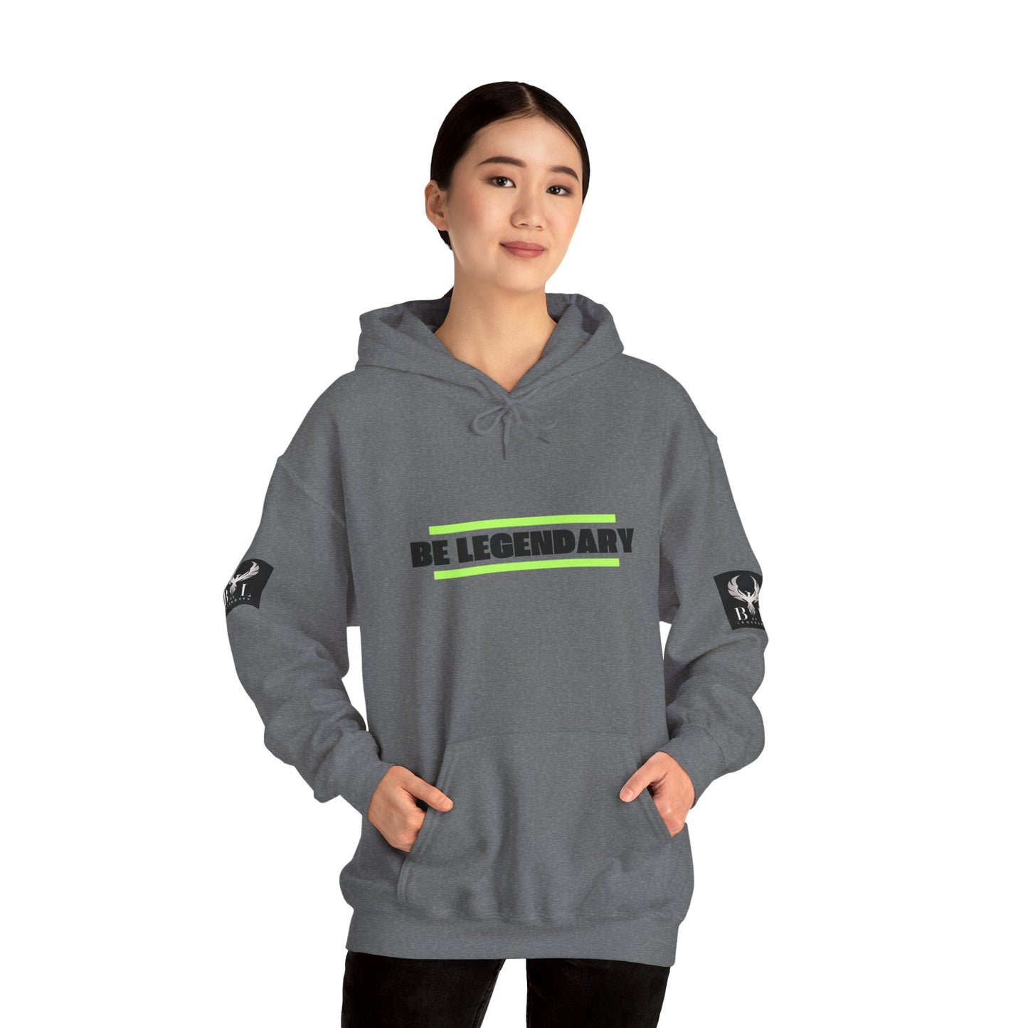 Be Legendary Unisex "PTSO" Hoodie | Motivational Sweatshirt for Active Lifestyles