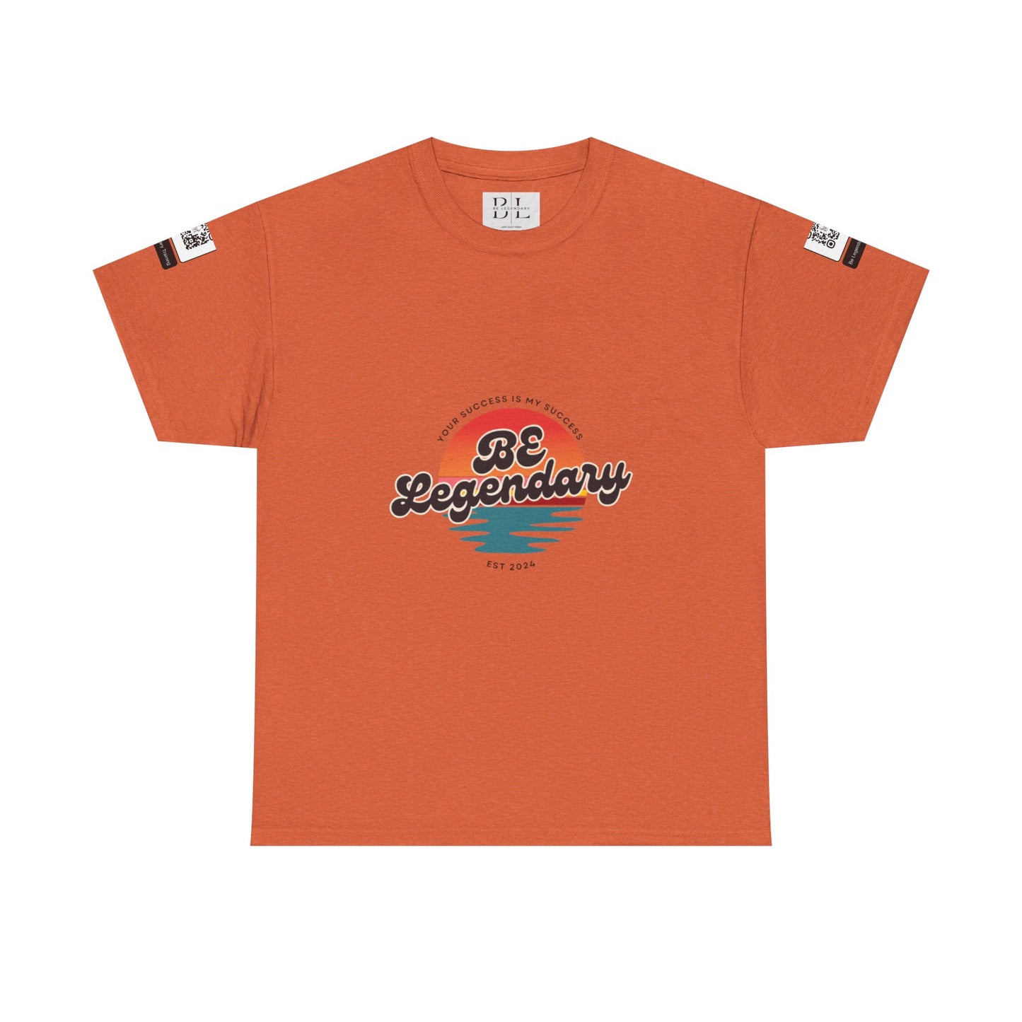 Be Legendary Unisex "Walk On Water" Heavy Cotton Tee - Success Motivational Shirt