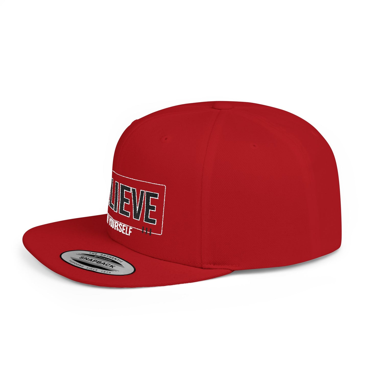 Be Legendary "The Devotional" Motivational Flat Bill Snapback Hat - Always Believe in Yourself