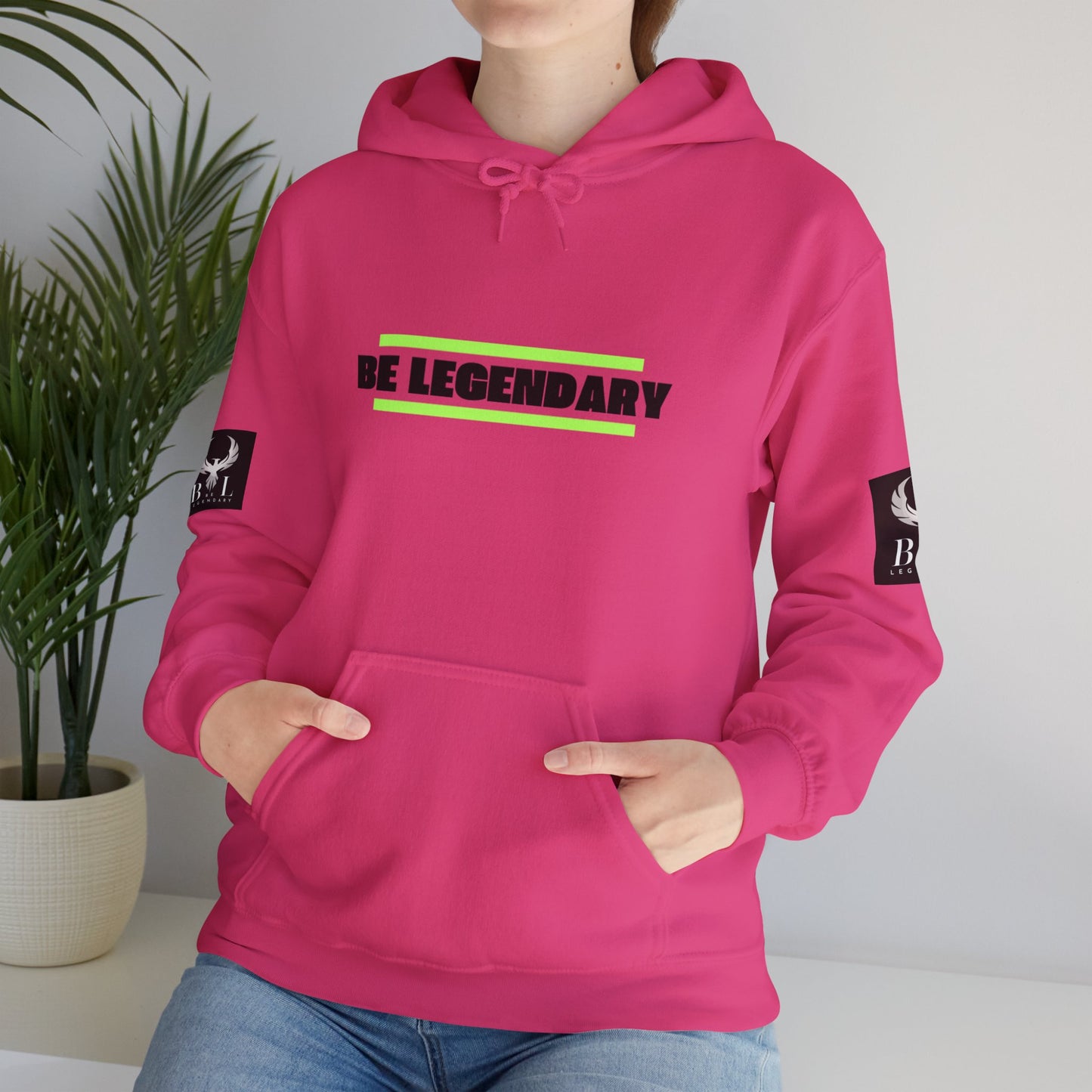 Be Legendary Unisex "PTSO" Hoodie | Motivational Sweatshirt for Active Lifestyles