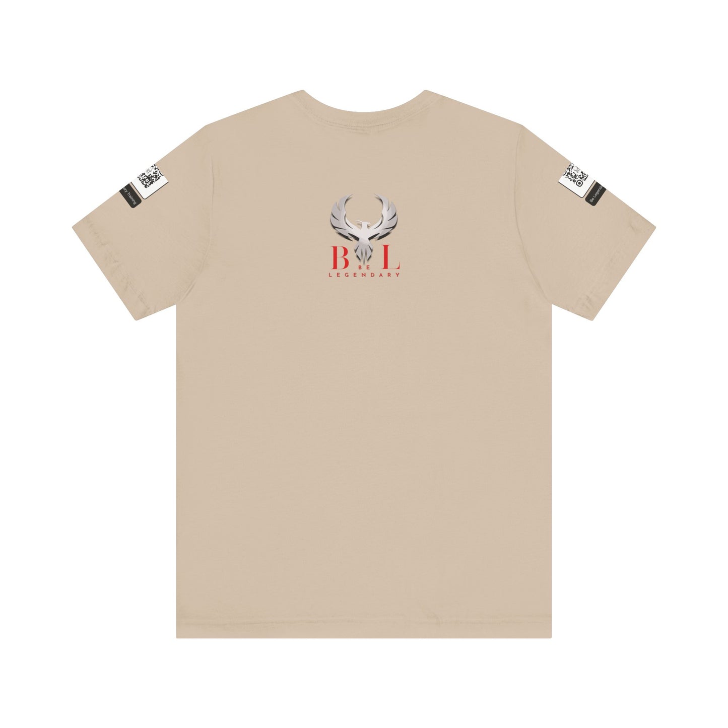 Be Legendary "Never Quit" Unisex Tee - Motivational Short Sleeve Shirt