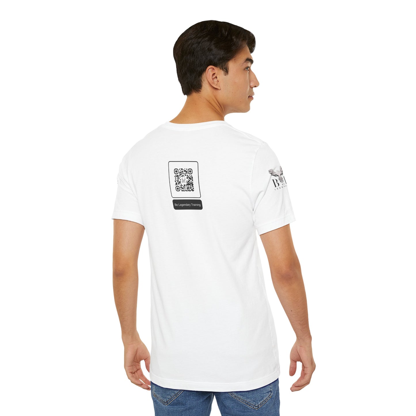 Be Legendary Unisex Jersey Tee - Angel for Good Design