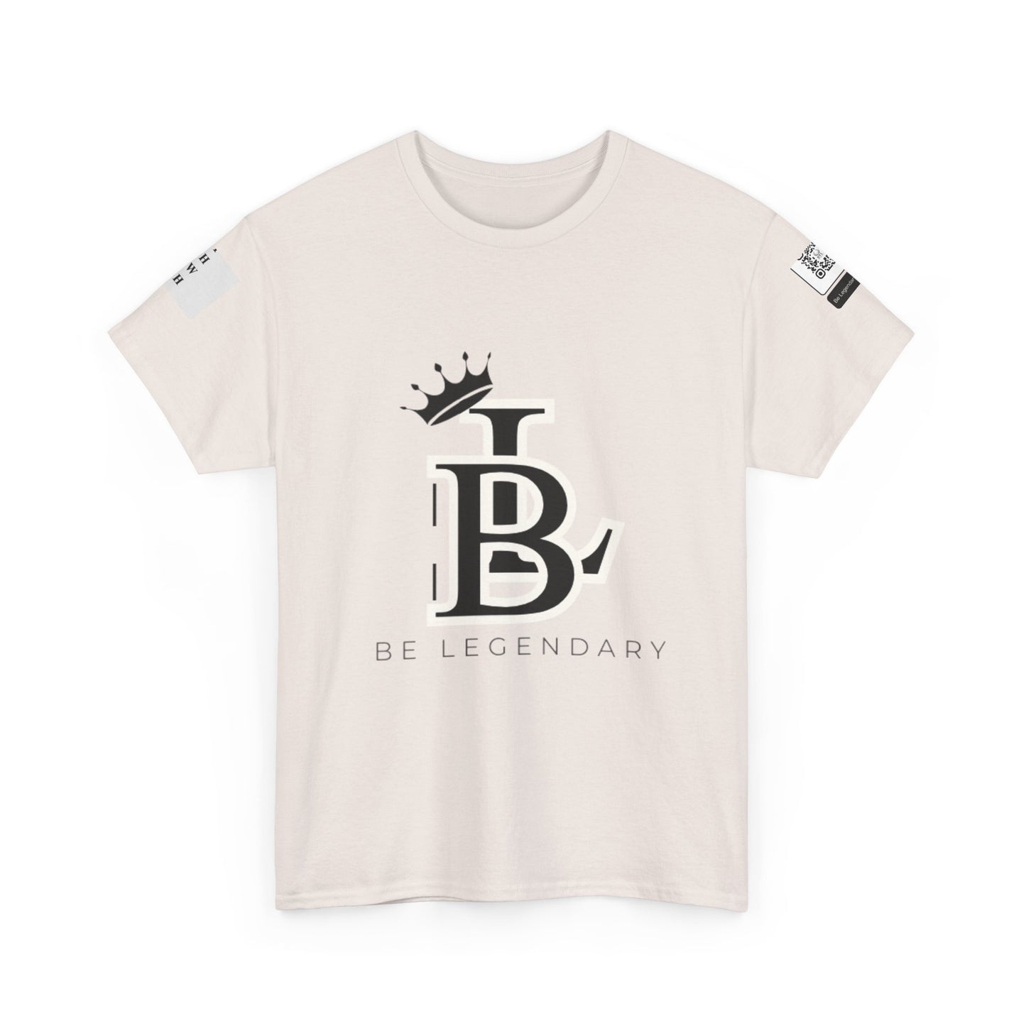 Be Legendary "Second Coming" Unisex Heavy Cotton Tee - Graphic T-Shirt for Inspiration and Motivation