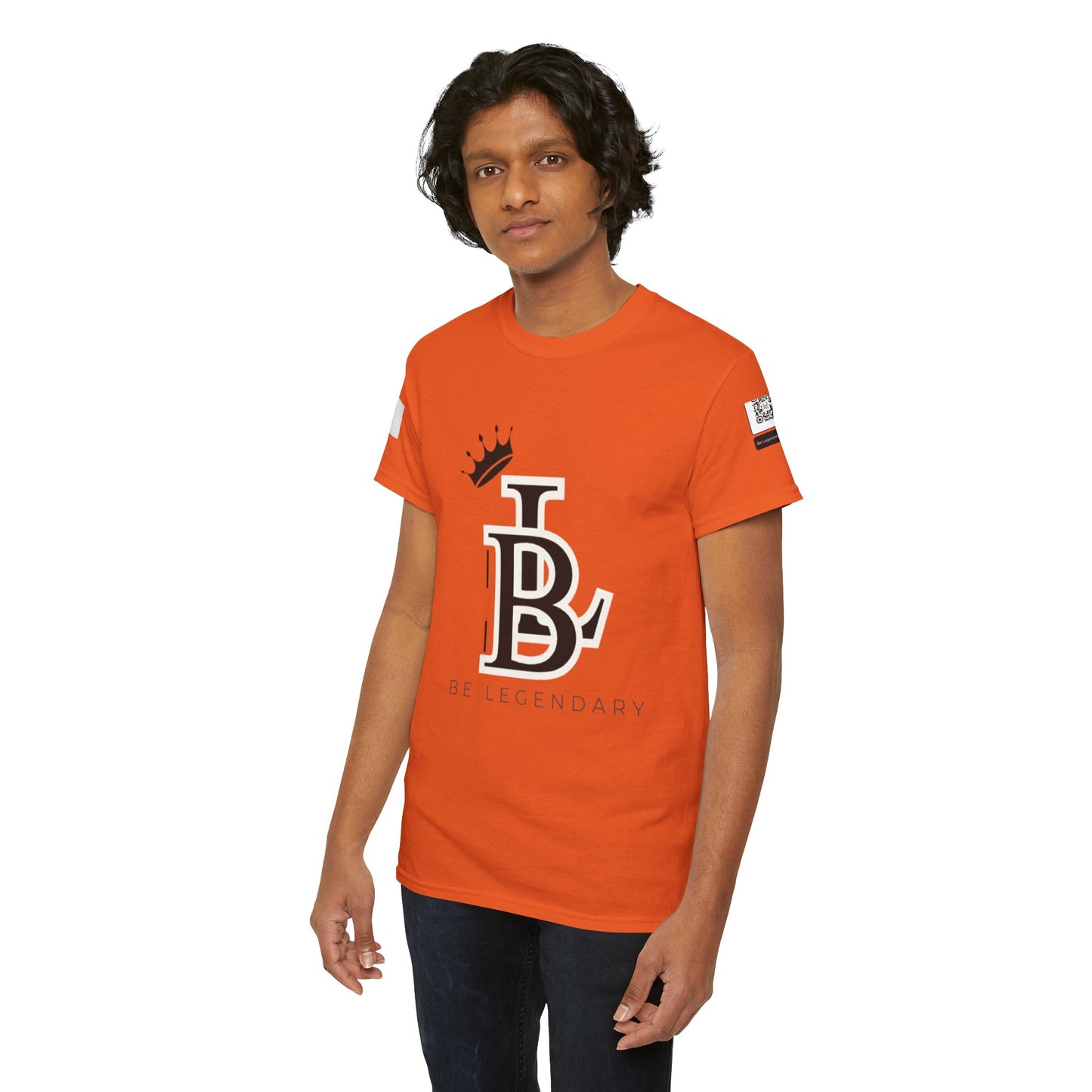 Be Legendary Unisex "King of Kings" Heavy Cotton Tee - Graphic T-Shirt for Inspiration and Motivation