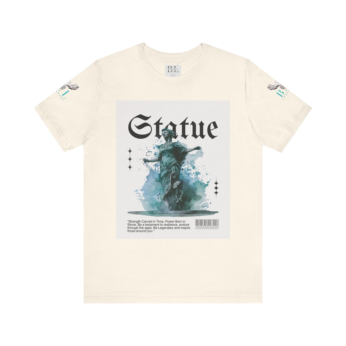 Be Legendary "Immortal" Statue Graphic Unisex Jersey Tee – Embrace Legendary Style