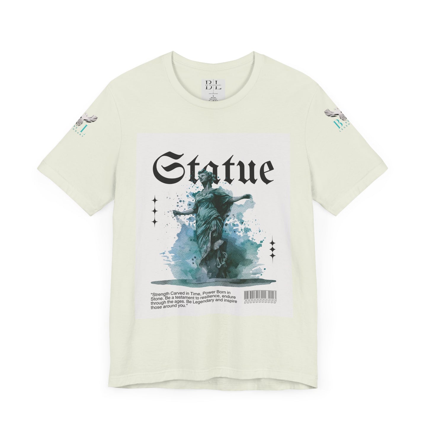 Be Legendary "Immortal" Statue Graphic Unisex Jersey Tee – Embrace Legendary Style