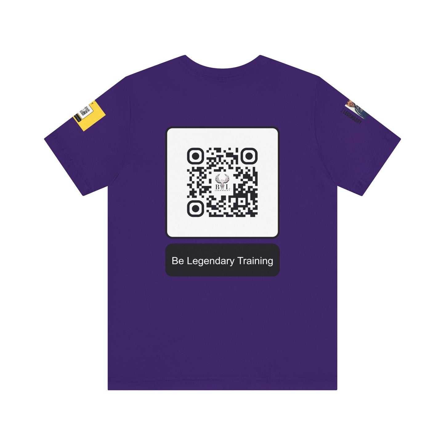 Be Legendary "The Risen" Unisex Jersey Tee - Inspirational Design for Active Lifestyle