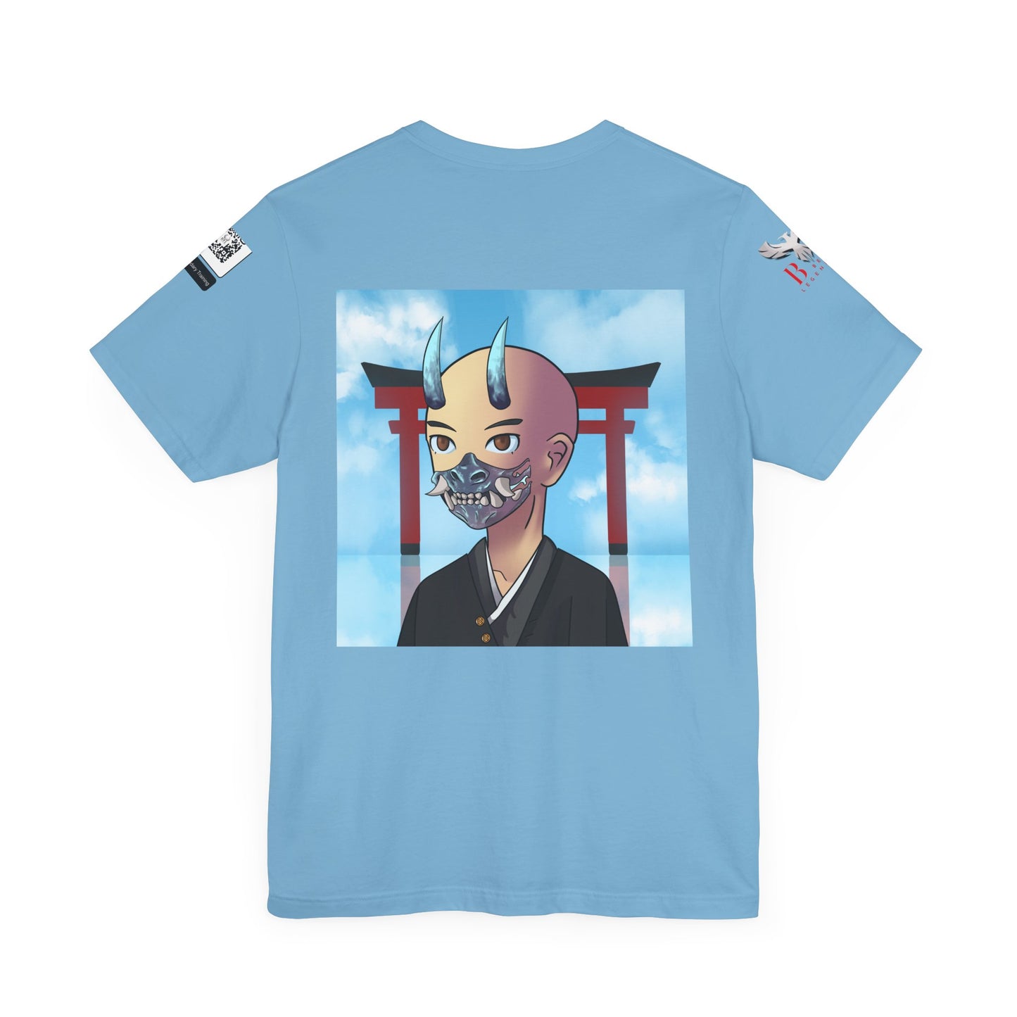 BE LEGENDARY "繁盛 幸運" Hanse Kouun Edition. Unisex Short Sleeve Tee, Graphic T-Shirt, Anime Art Apparel, Casual Wear, Gift for Him/Her