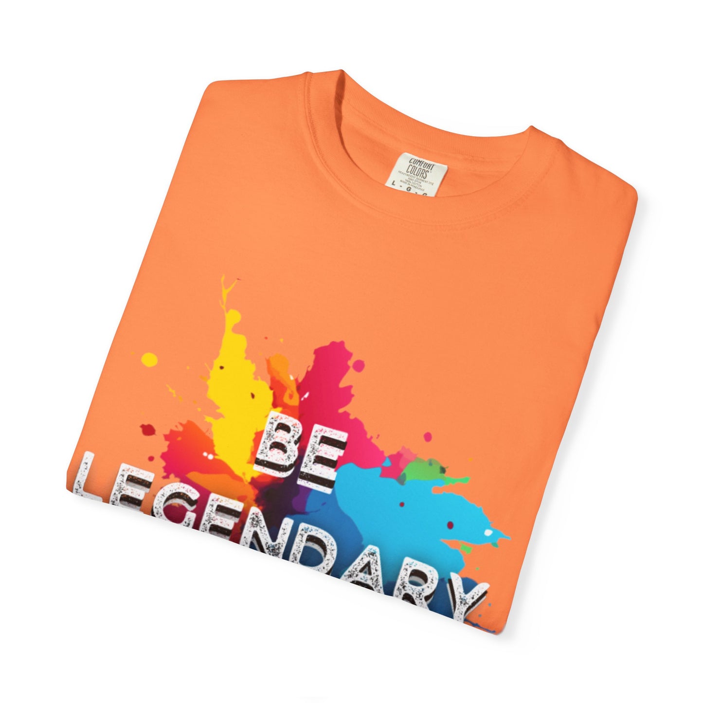 Be Legendary "The Passover" Colorful Inspirational T-Shirt - 'Be Legendary' Print