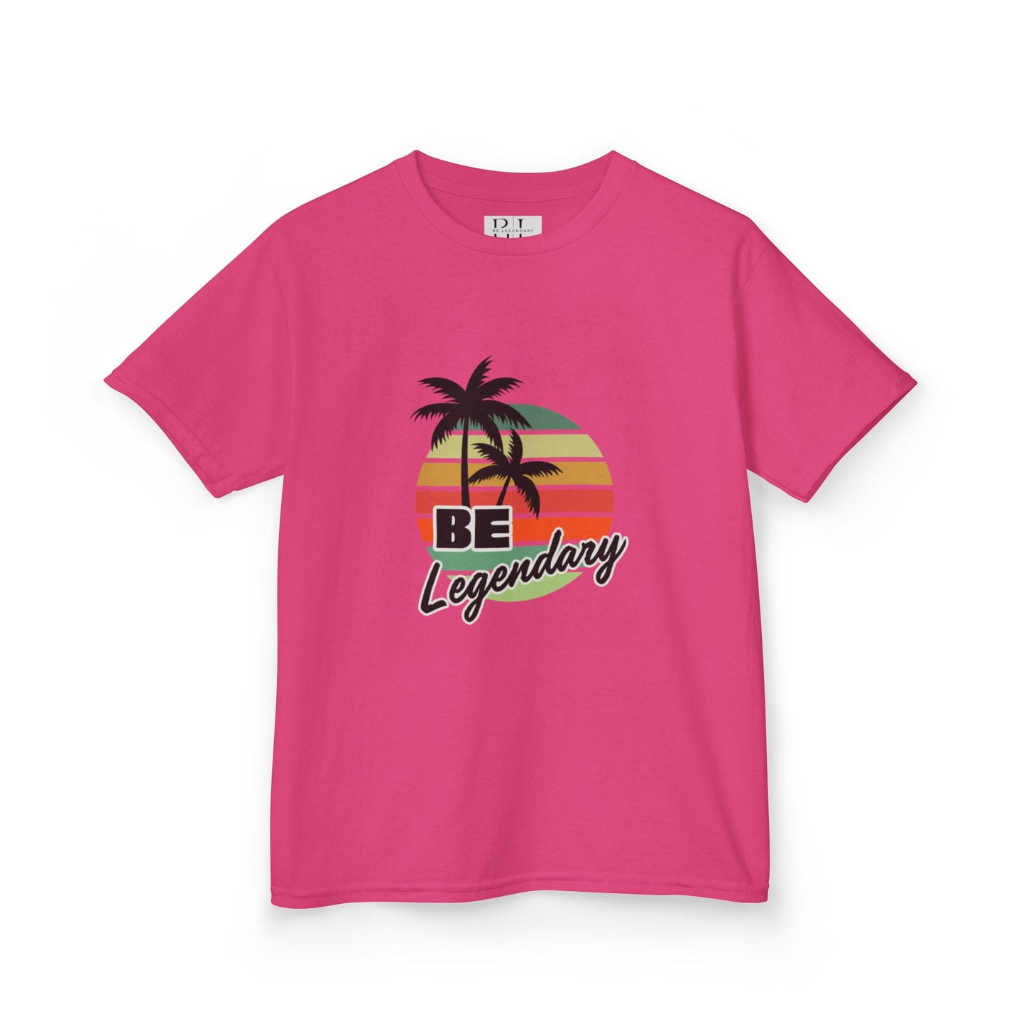 Kids 'Be Legendary' "Palm Sunday" Tee - Fun Summer Vibes for Young Adventurers