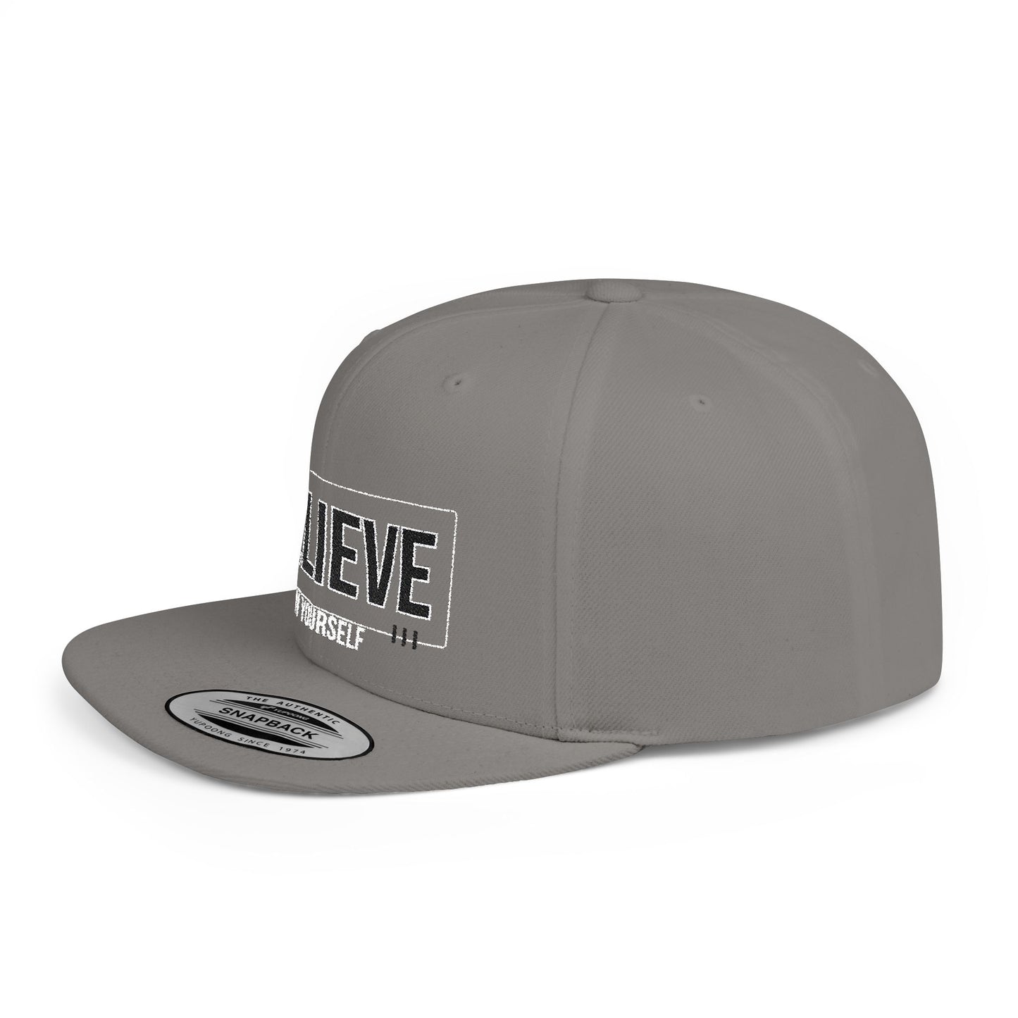 Be Legendary "The Devotional" Motivational Flat Bill Snapback Hat - Always Believe in Yourself