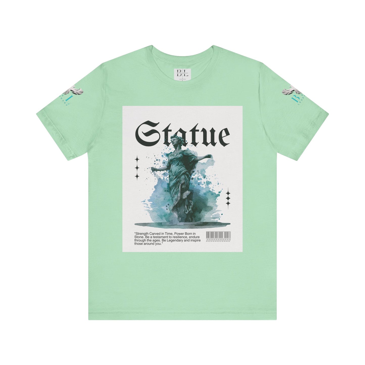 Be Legendary "Immortal" Statue Graphic Unisex Jersey Tee – Embrace Legendary Style