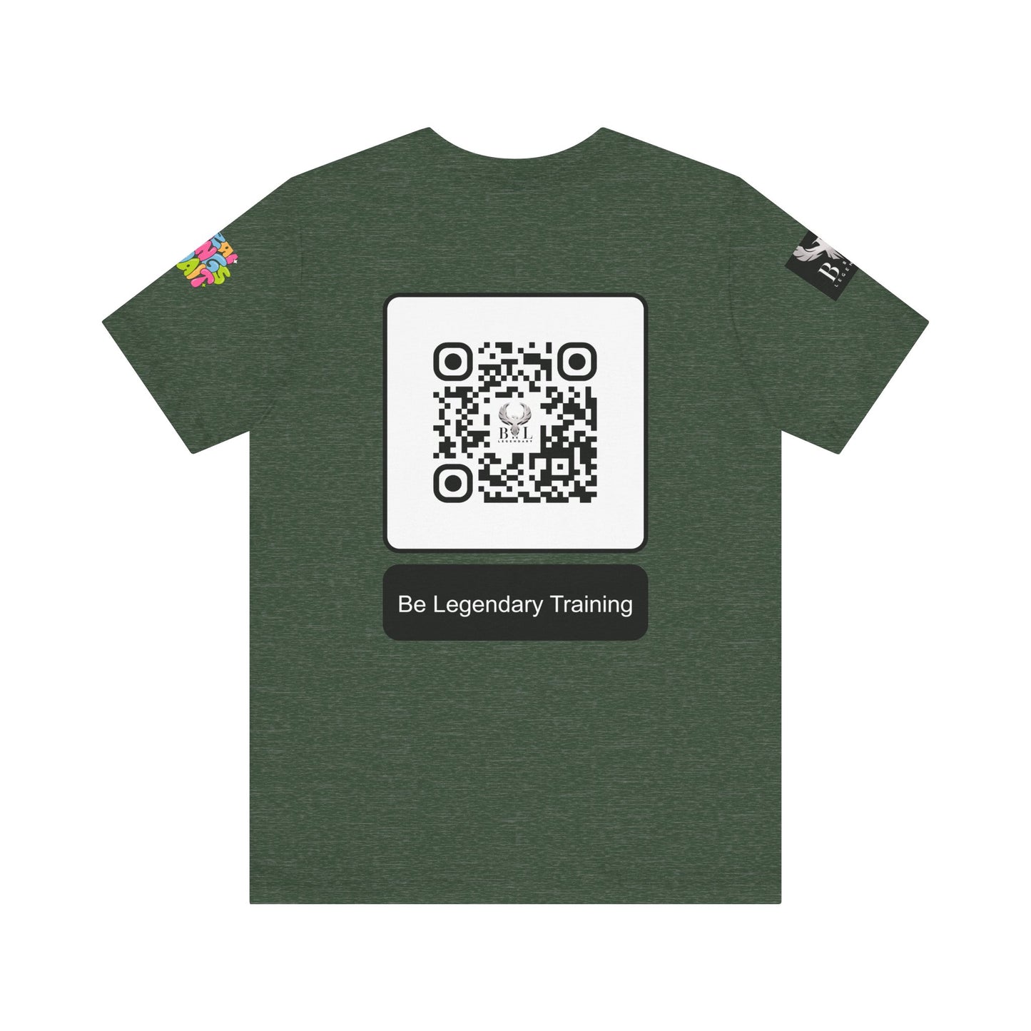 Be Legendary 'Dusk Till Damn" Sunset Inspiration Graphic Tee for Motivational Vibes