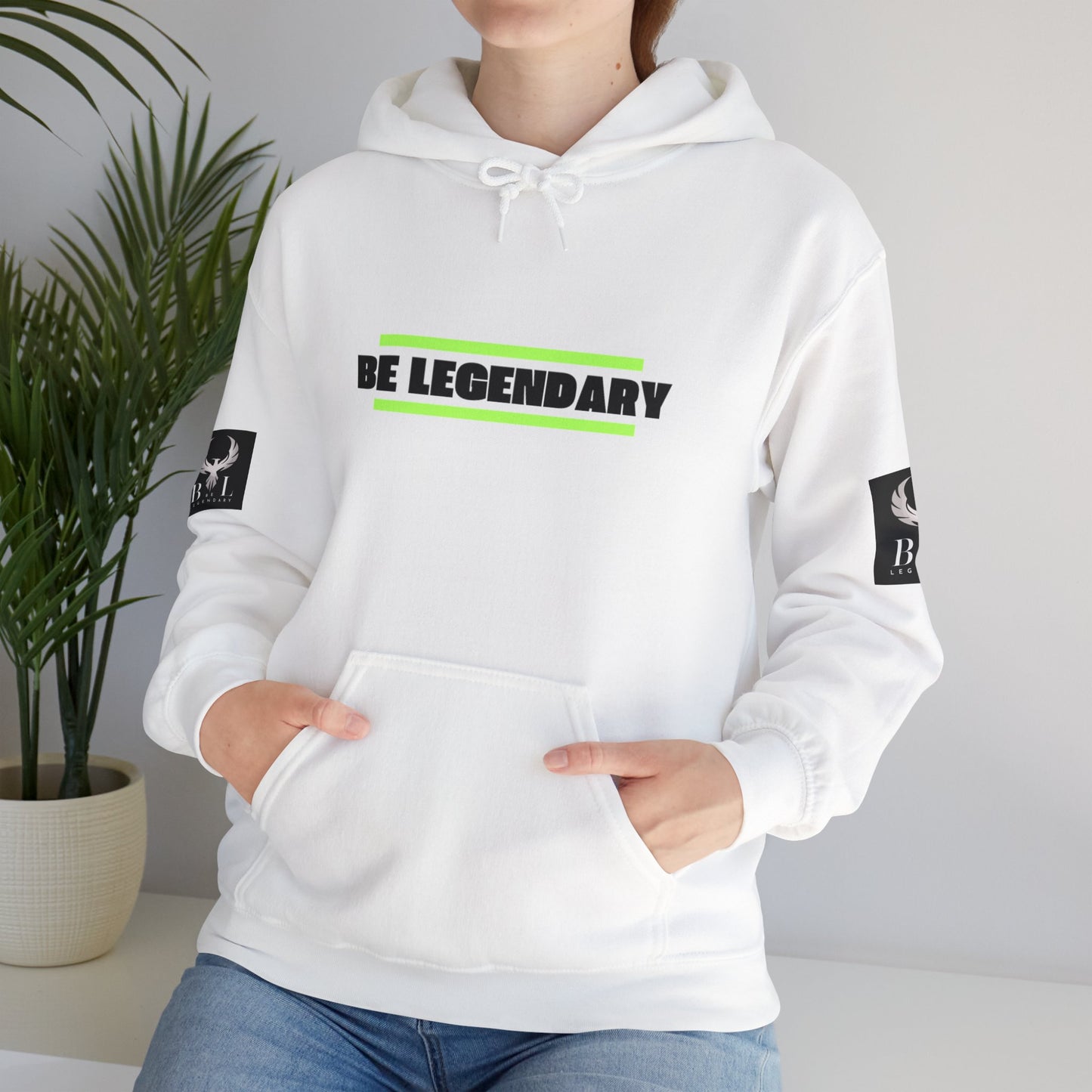 Be Legendary Unisex "PTSO" Hoodie | Motivational Sweatshirt for Active Lifestyles