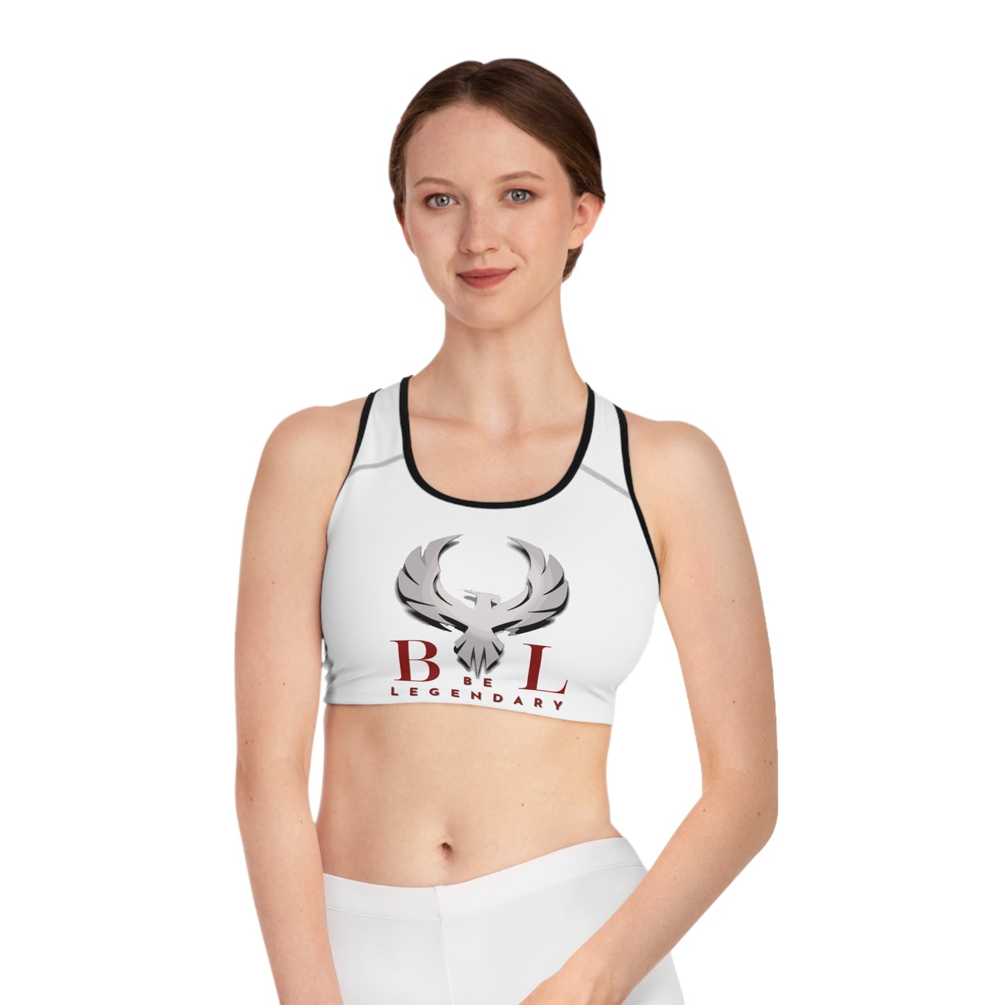 Be Legendary "Ya-Ya" Sports Bra - Motivational Workout Gear for Active Women
