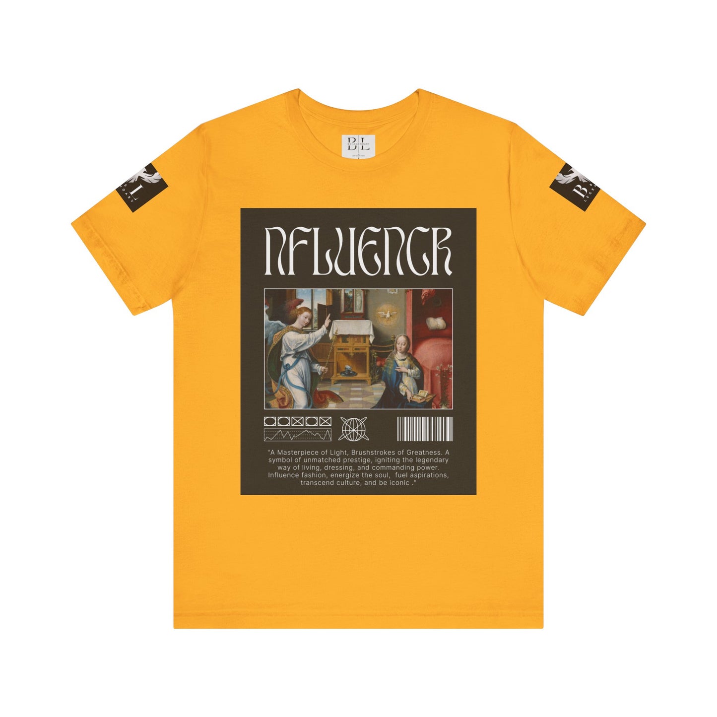 Be Legendary Art-Inspired Unisex Short Sleeve Tee