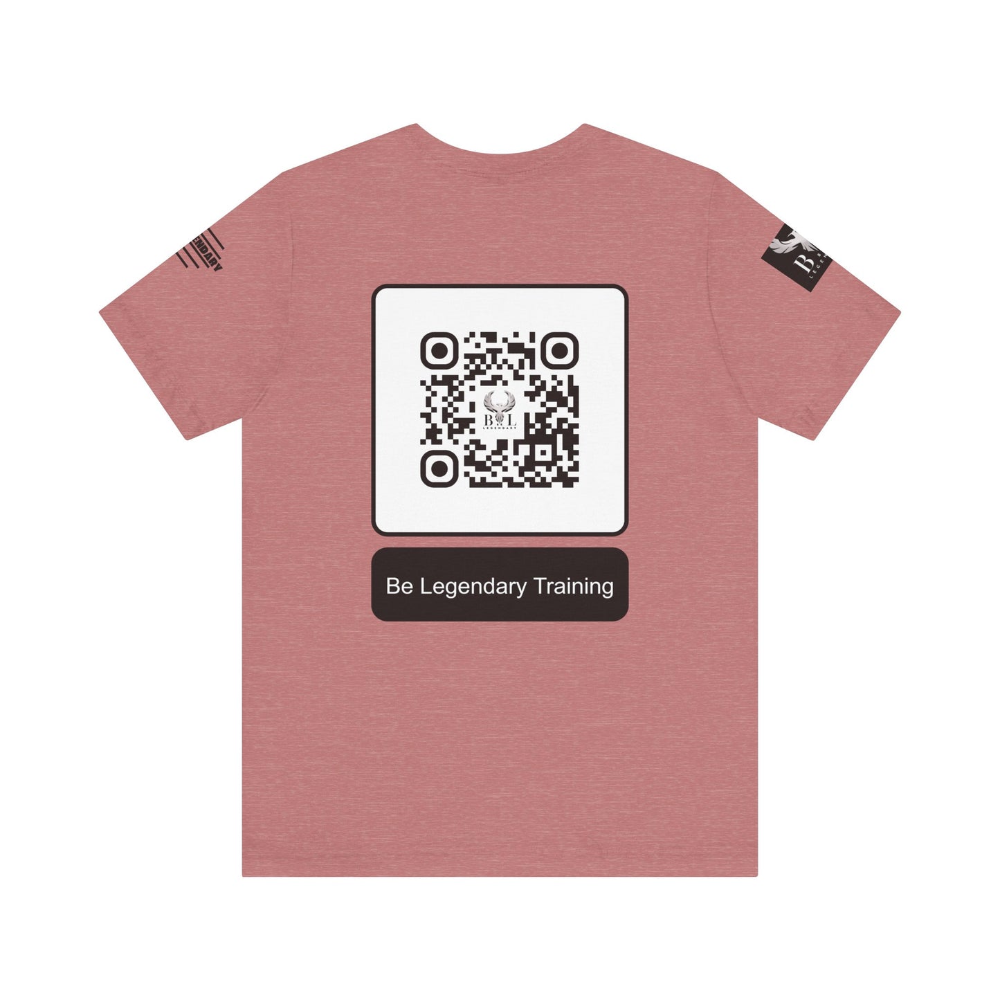 Be Legendary "Push It" Motivational Short Sleeve Tee - 'Push Your Limit'