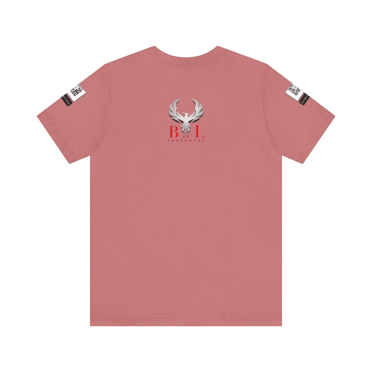 Be Legendary "Never Quit" Unisex Tee - Motivational Short Sleeve Shirt