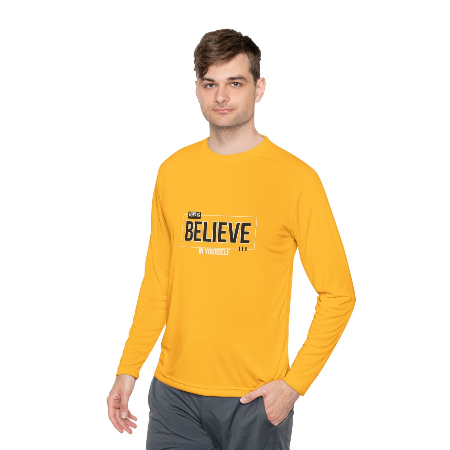 Be Legendary "Game Time" Unisex Long Sleeve Tee - Always Believe | Be Legendary Design