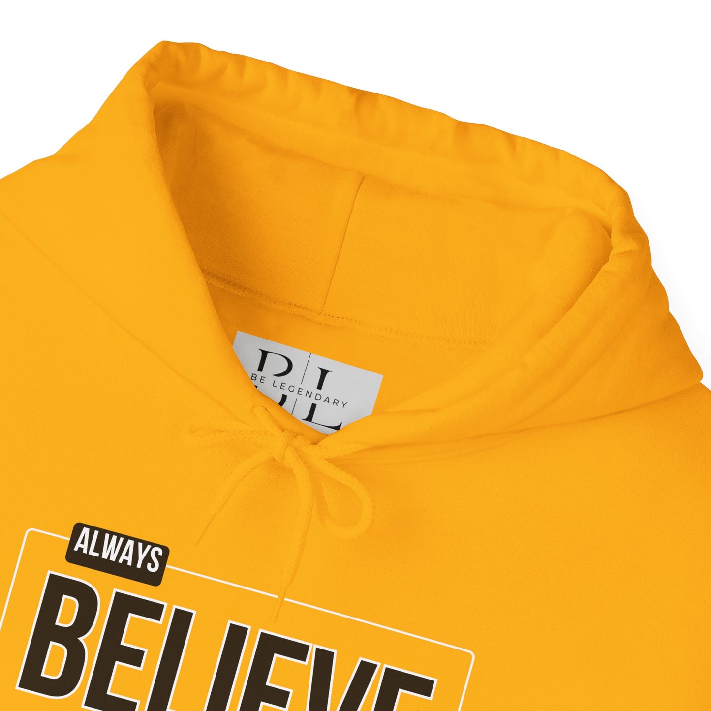 Be Legendary "Mustard Seed" Inspirational Hoodie - Always Believe in Yourself