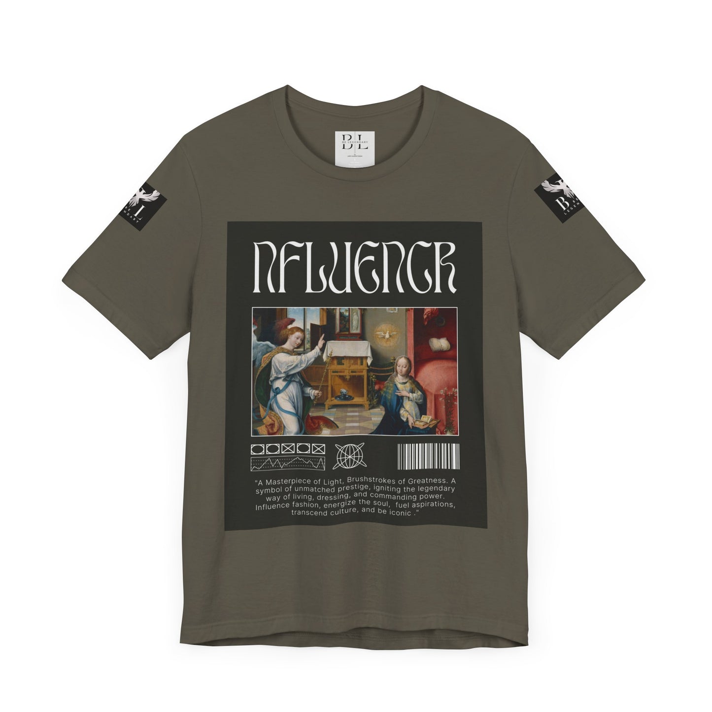 Be Legendary Art-Inspired Unisex Short Sleeve Tee