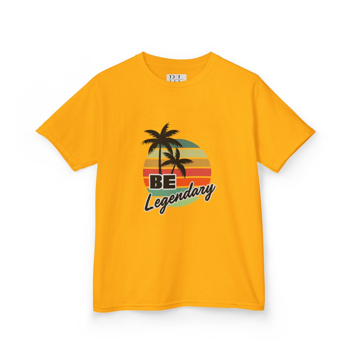 Kids 'Be Legendary' "Palm Sunday" Tee - Fun Summer Vibes for Young Adventurers
