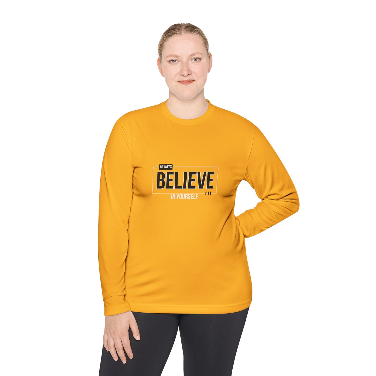 Be Legendary "Game Time" Unisex Long Sleeve Tee - Always Believe | Be Legendary Design