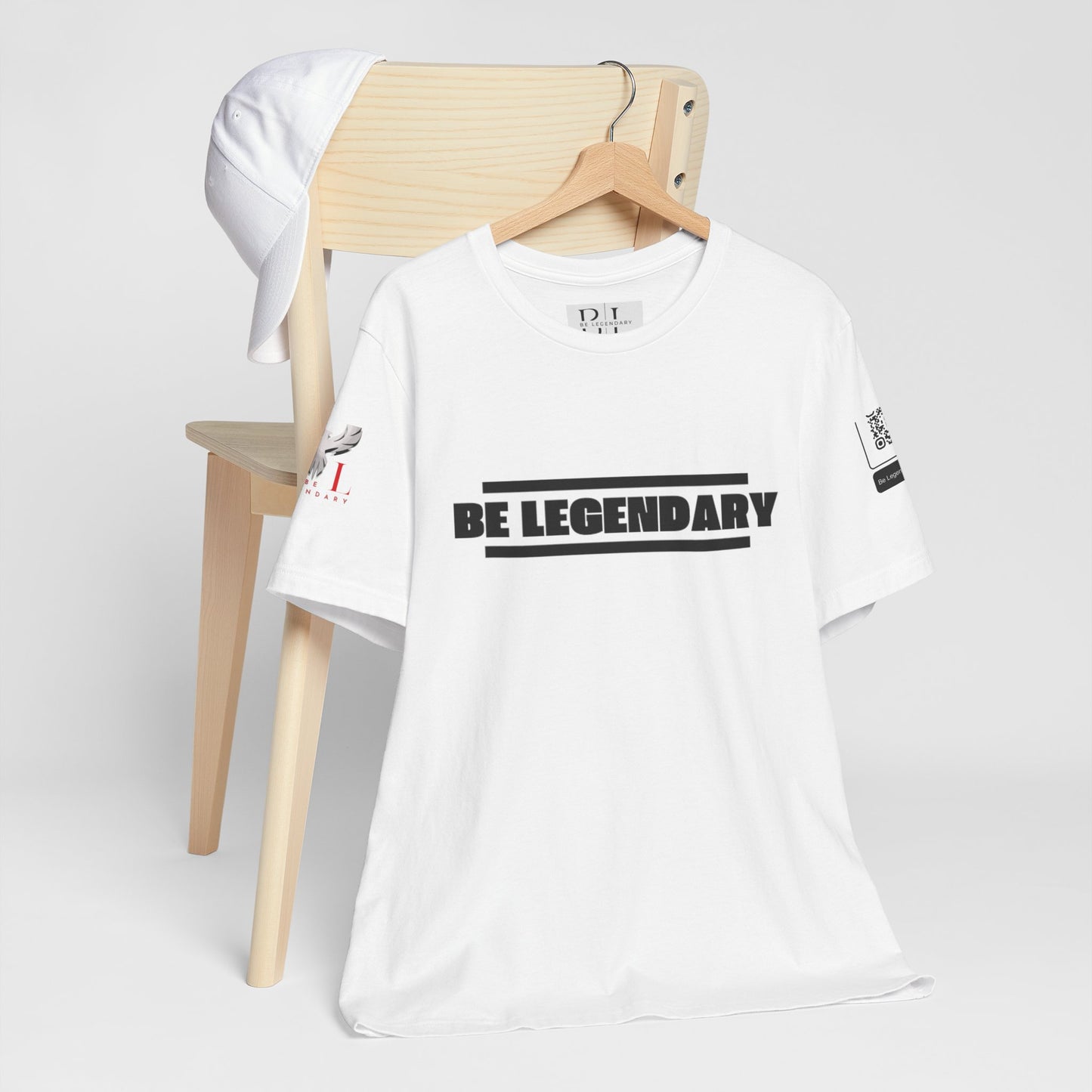 BE LEGENDARY "繁盛 幸運" Hanse Kouun Edition. Unisex Short Sleeve Tee, Graphic T-Shirt, Anime Art Apparel, Casual Wear, Gift for Him/Her